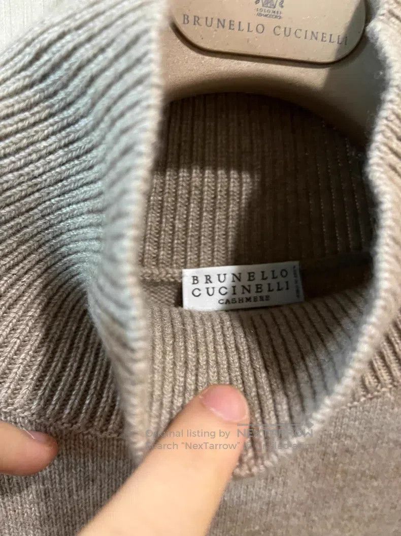 Brunello Cucinelli Brunello Cucinelli Cashmere Sequin Patchwork Dress Size M / US 6-8 / IT 42-44 - 4 Thumbnail