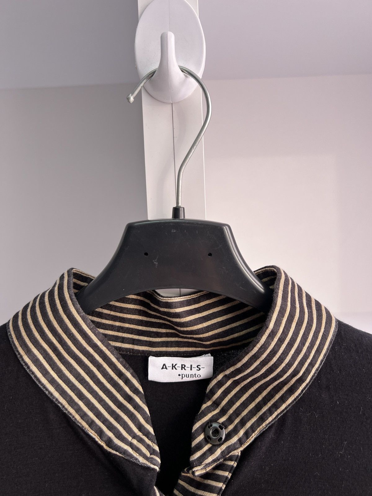 Akris × Designer × Vintage Vintage Akris Women’s Black Designer Blouse Size XL / US 12-14 / IT 48-50 - 8 Thumbnail