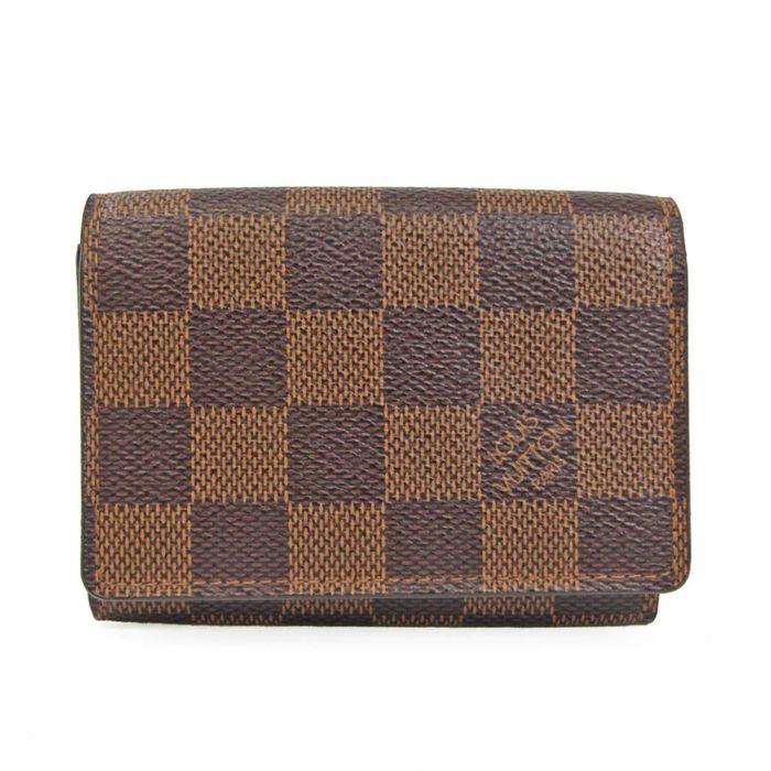 Shop Louis Vuitton EPI Unisex Street Style Plain Leather Logo Card