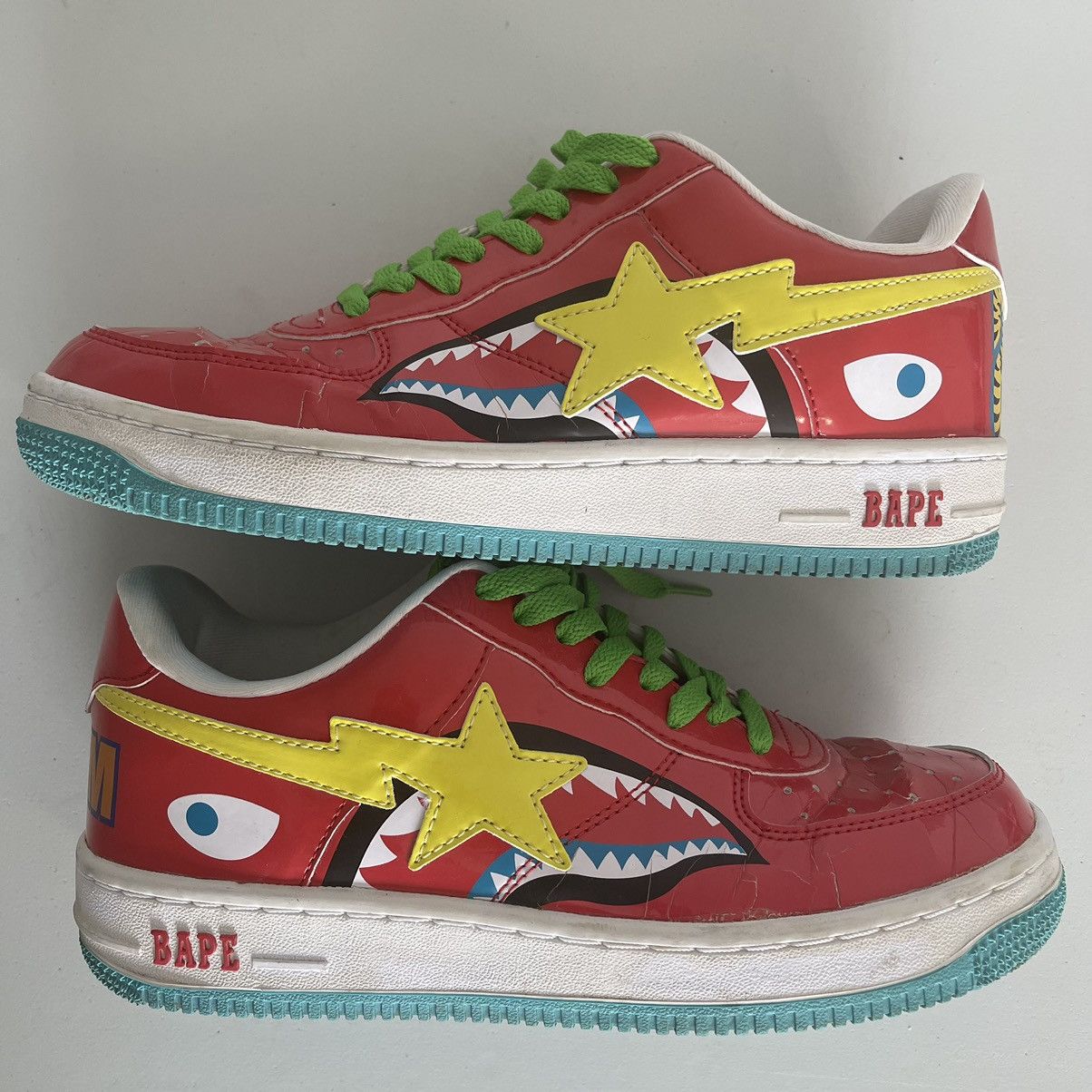 Bape Shark Bapesta Size US 9 / EU 42 - 5 Thumbnail