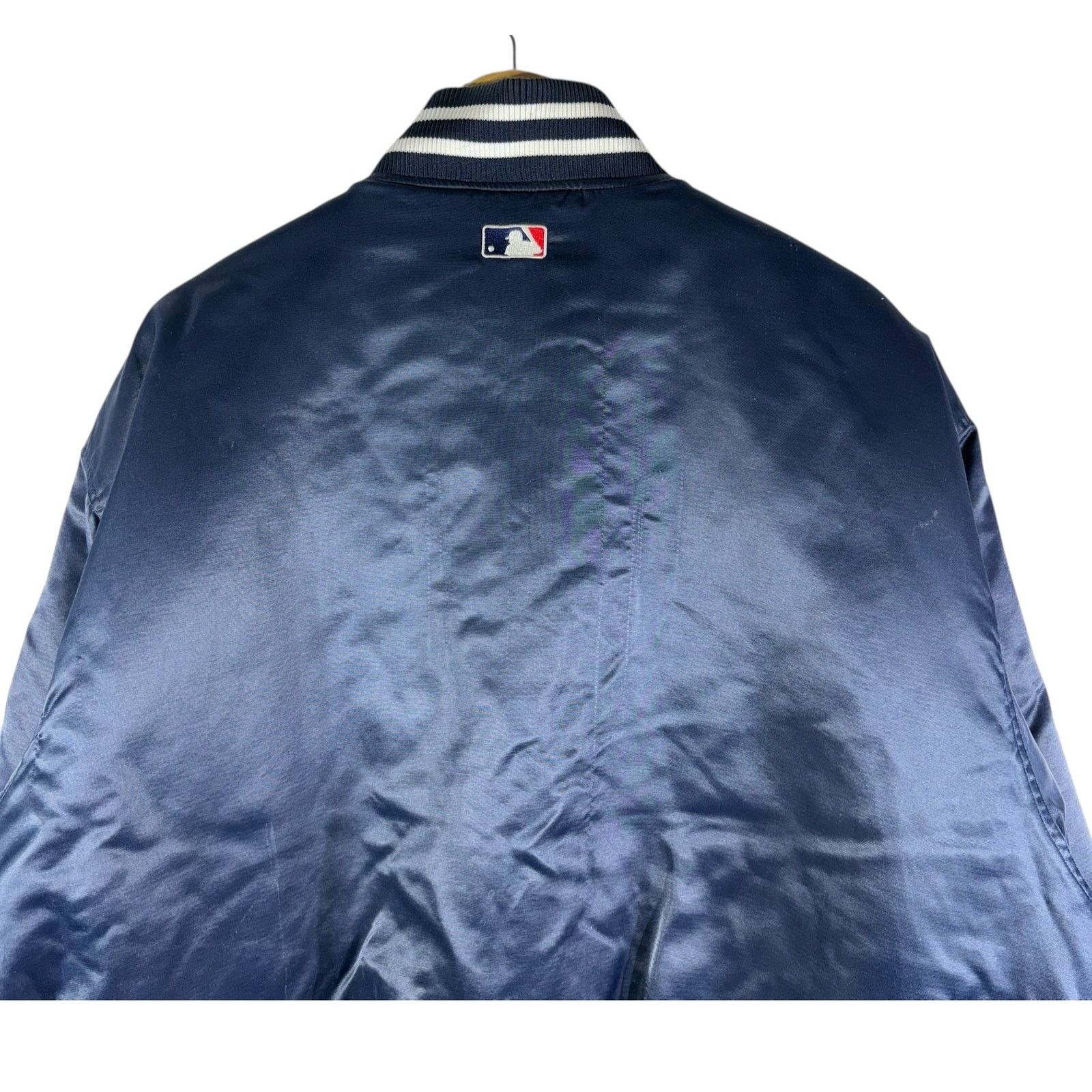 Majestic Vintage Majestic New York Yankees MLB Satin Bomber Jacket Size US XXL / EU 58 / 5 - 6 Thumbnail