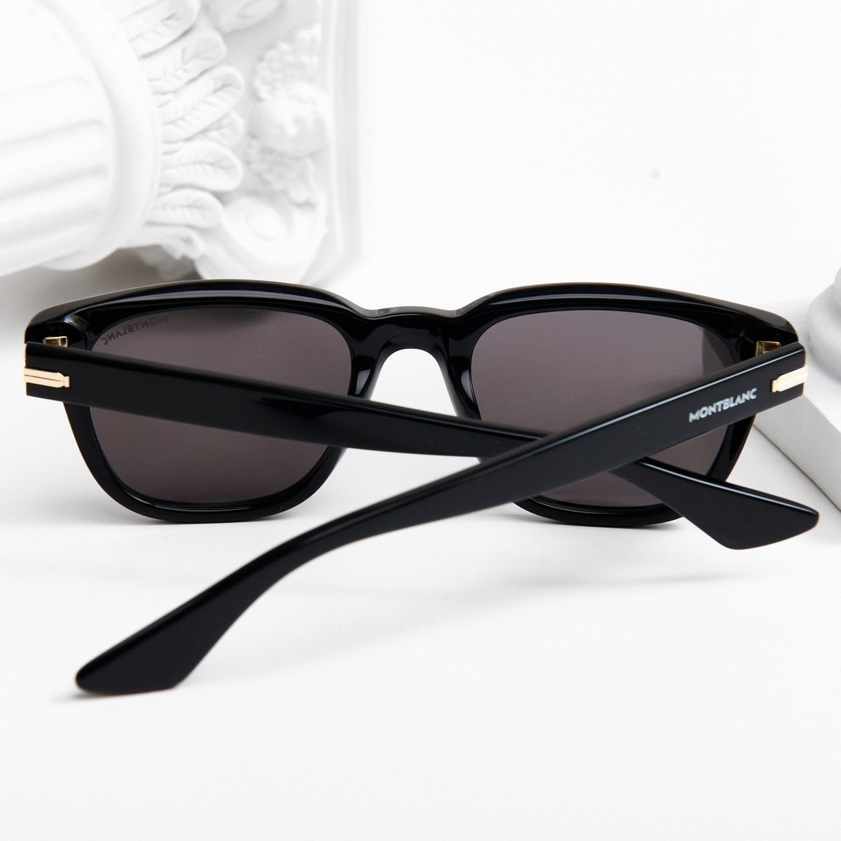 Montblanc MONTBLANC MB0302S 001 SUNGLASSES Size ONE SIZE - 7 Thumbnail