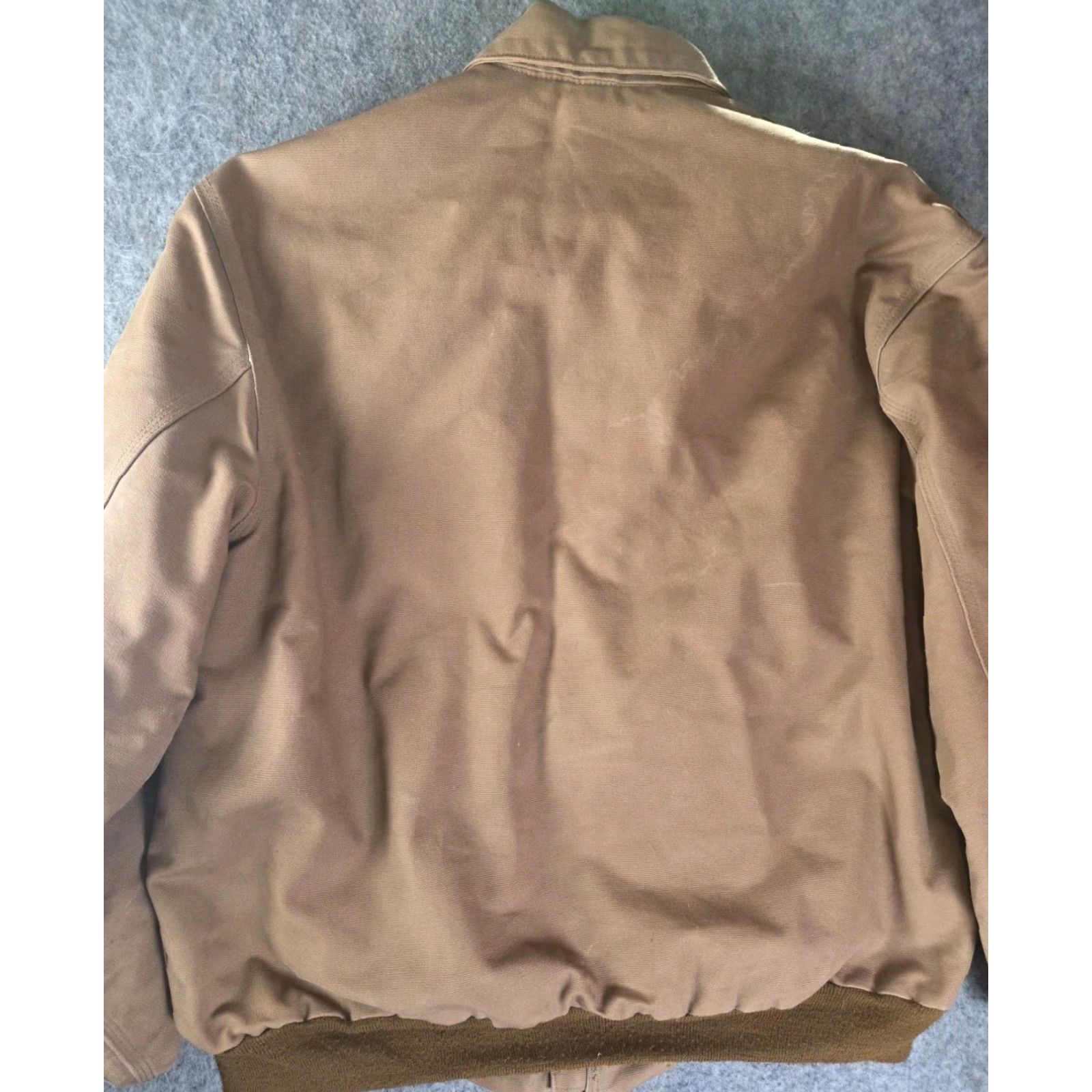 Carhartt VINTAGE Carhartt FR Flame Resistant Jacket XL Distressed Duck Canvas Quilted FRJ195 BRN Size US XL / EU 56 / 4 - 7 Thumbnail