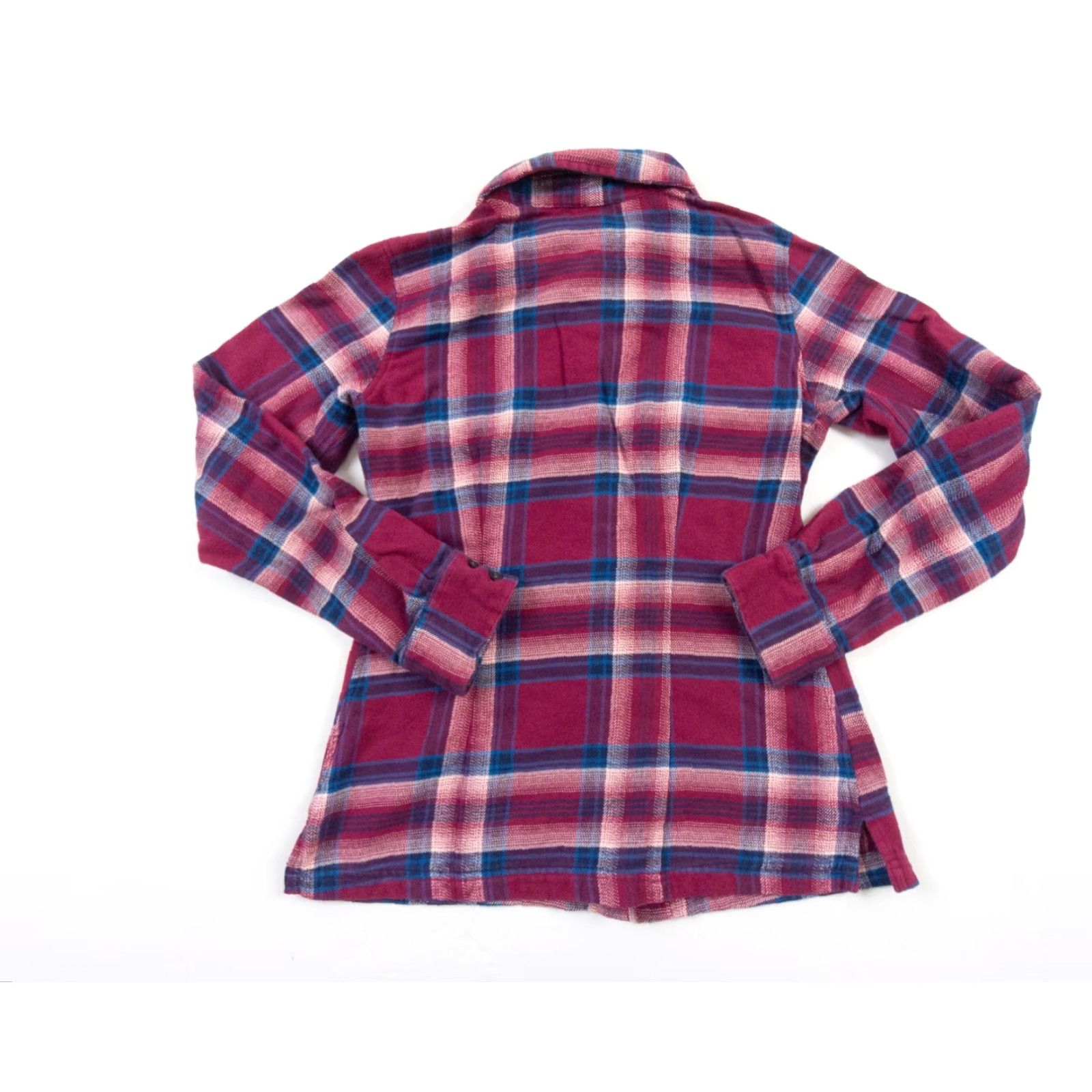 Patagonia Patagonia Women's Long Sleeve Fjord Flannel Red Check Shirt 4 Button-Up Size S / US 4 / IT 40 - 4 Thumbnail