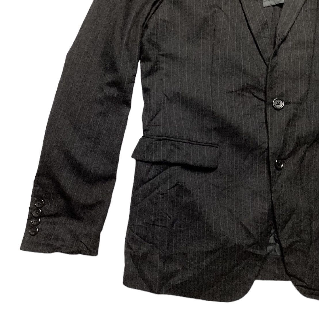 Takeo Kikuchi 🇯🇵 TAKEO KIKUCHI STRIPED BLAZER COAT JACKET Size US M / EU 48-50 / 2 - 3 Thumbnail