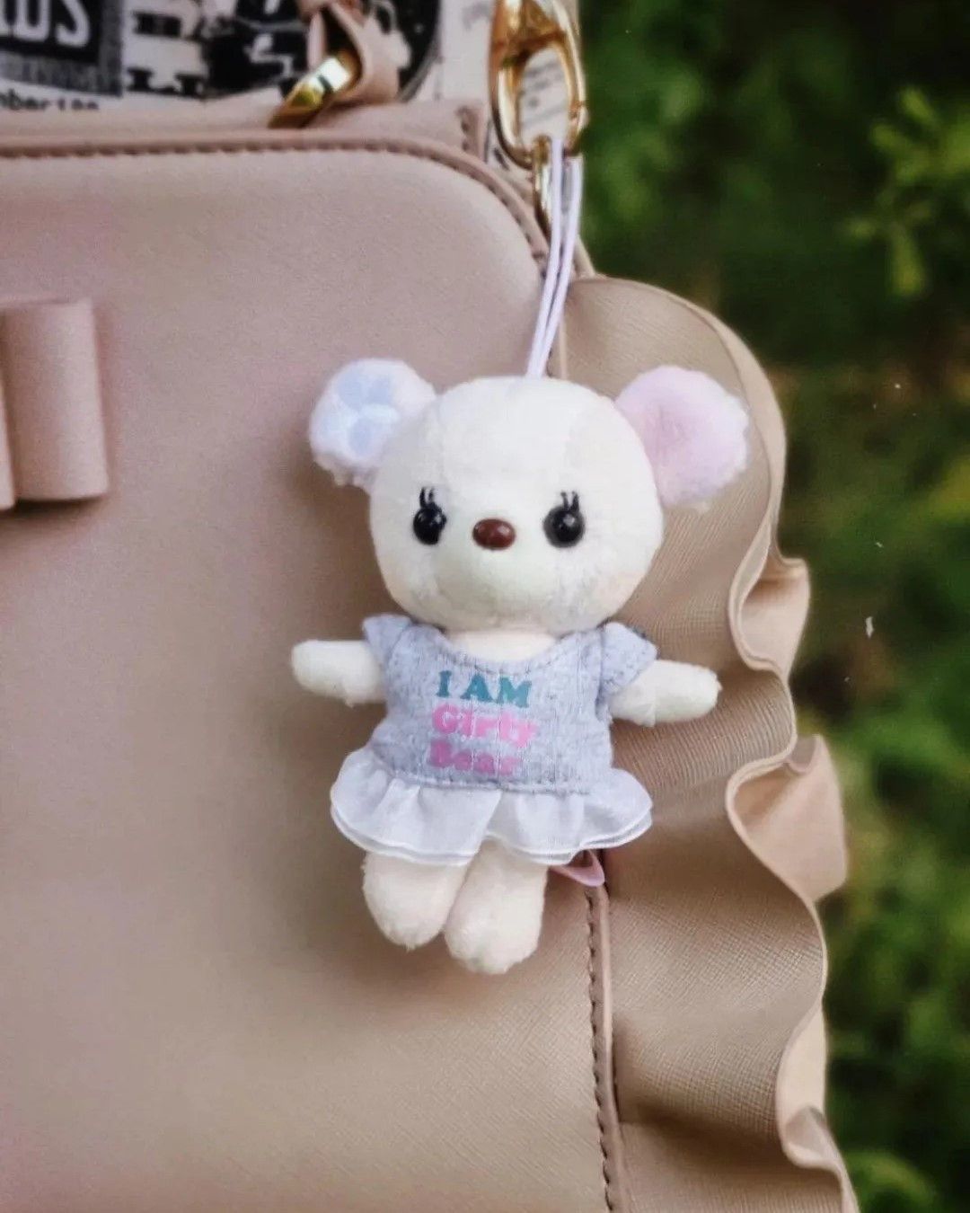 Japanese Brand Japanese Sega "I am Girly Bear" Plush Keychain Size ONE SIZE - 1 Thumbnail
