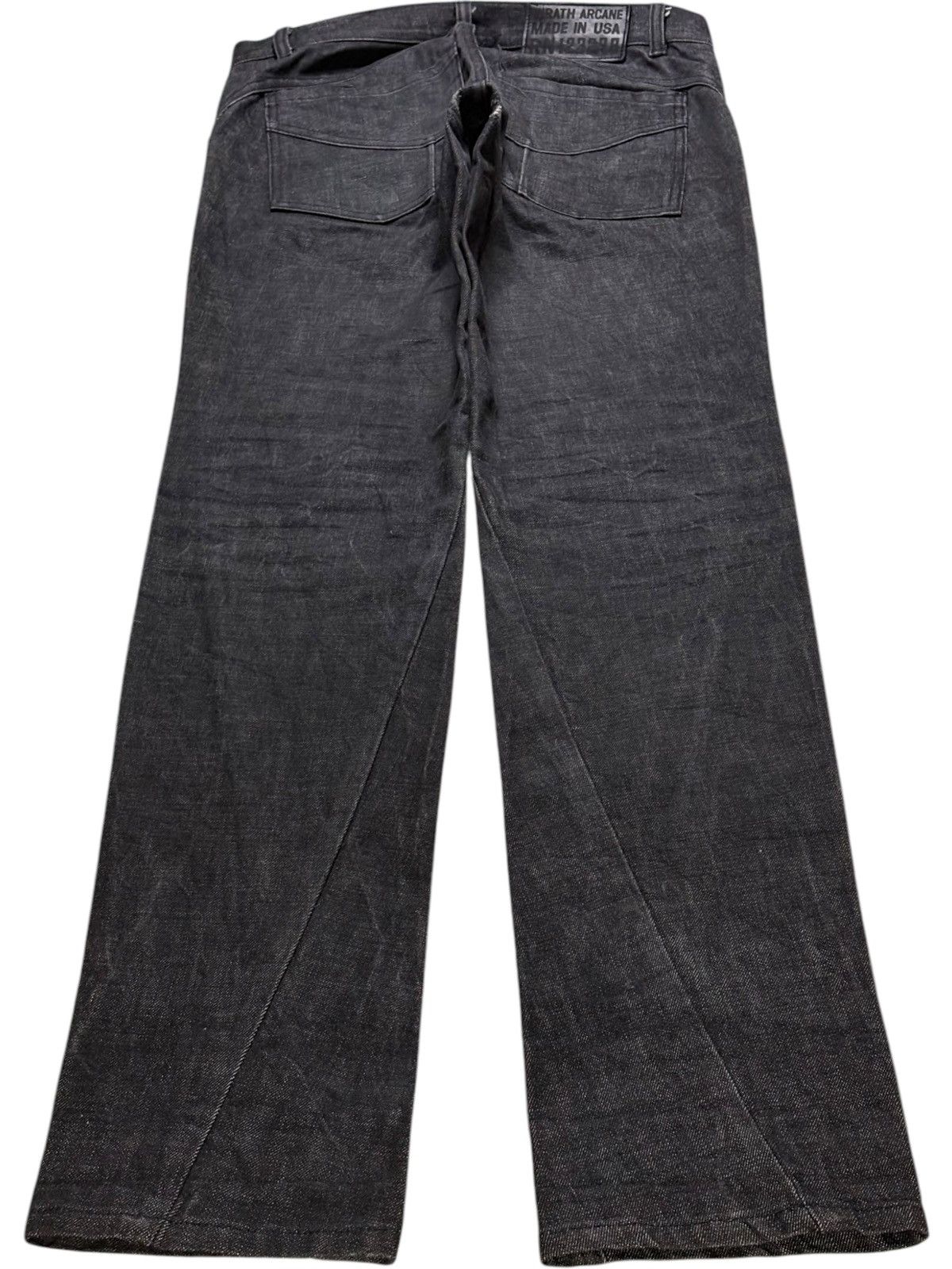 Other Vintage Japanese Brand Faded Wash Distressed Slim Jeans Size US 31 - 2 Thumbnail
