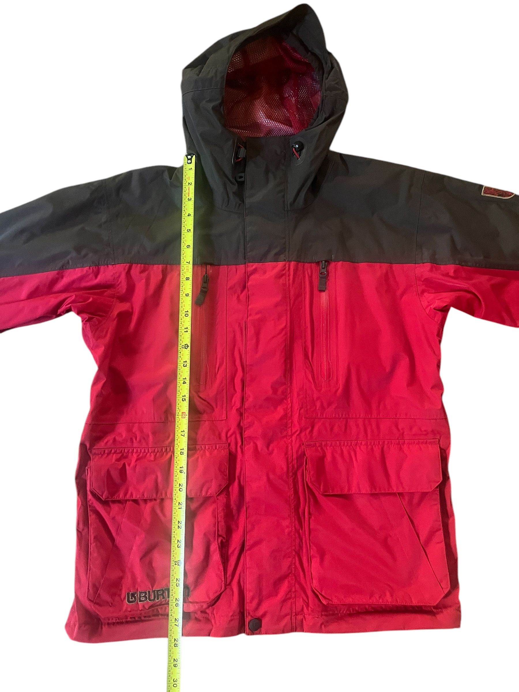 Burton Burton Mission Technical Snowboard Jacket Red Shell Size US S / EU 44-46 / 1 - 7 Thumbnail