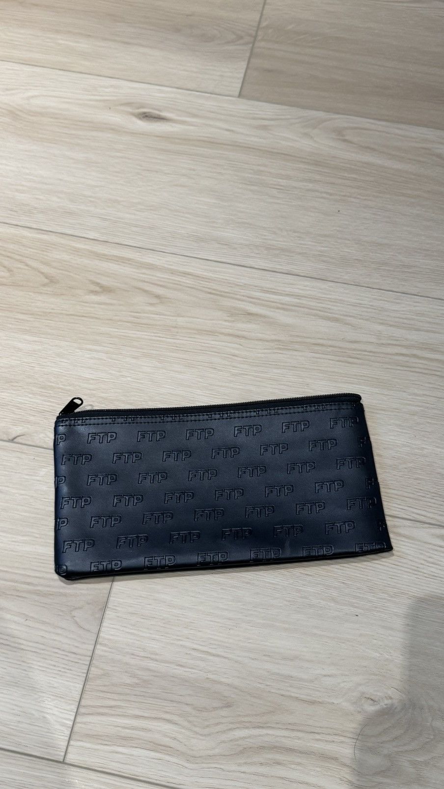 Fuck The Population Fuck The Population leather embossed money bag Size ONE SIZE - 2 Thumbnail