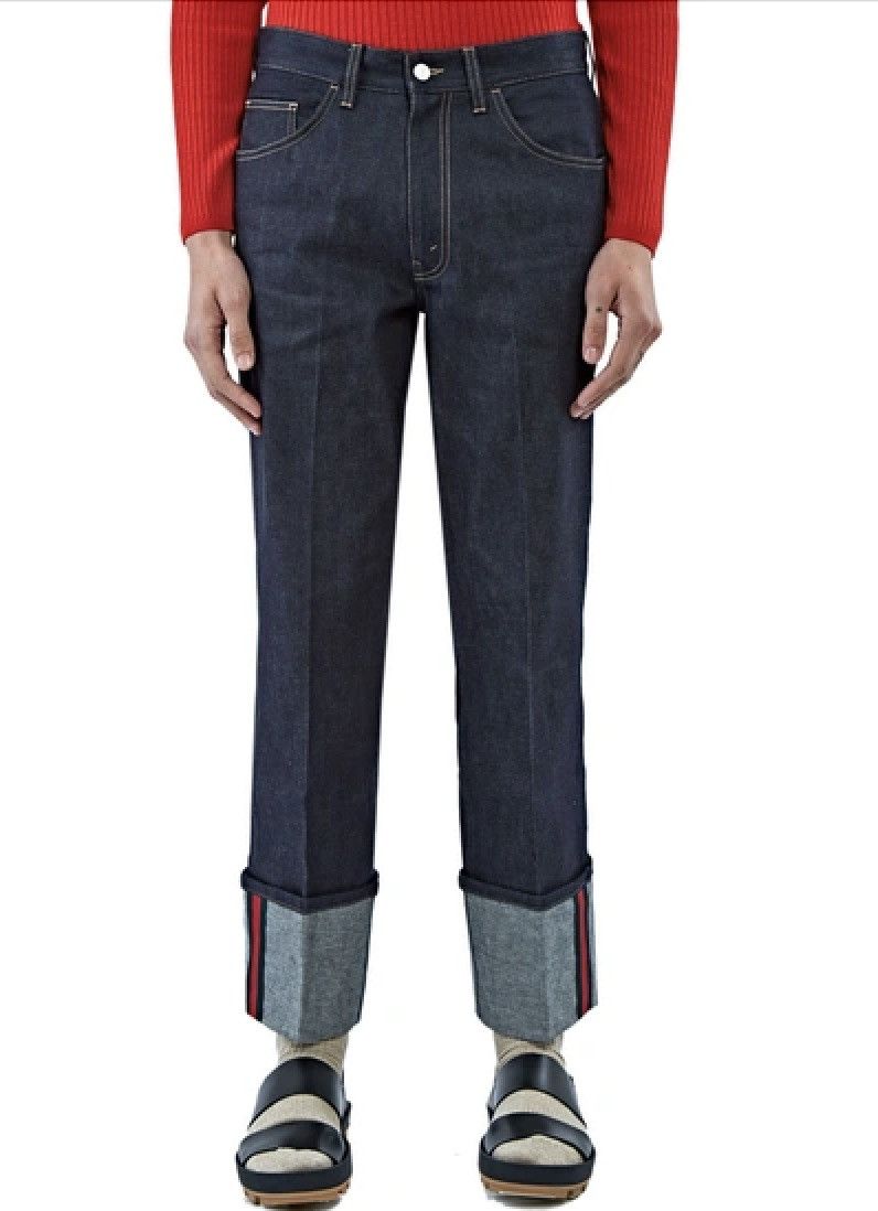 Gucci Gucci Denim Jeans with Trimmed Cuff Size US 32 / EU 48 - 1 Thumbnail