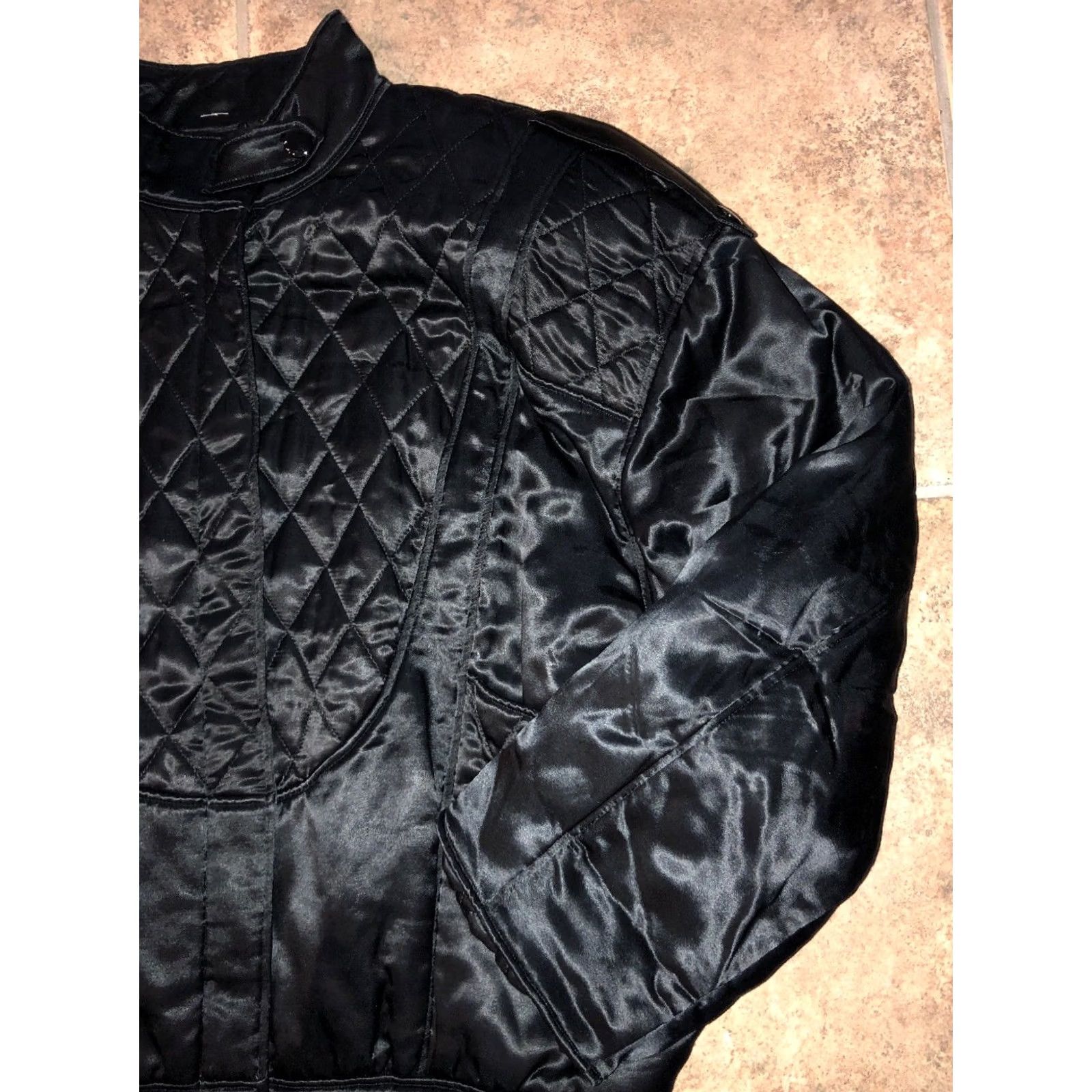 Vintage VINTAGE Crisca Quilted Jacket West German Made Women’s Size 40 Black Jacket Mens? Womens Size S / US 4 / IT 40 - 2 Thumbnail