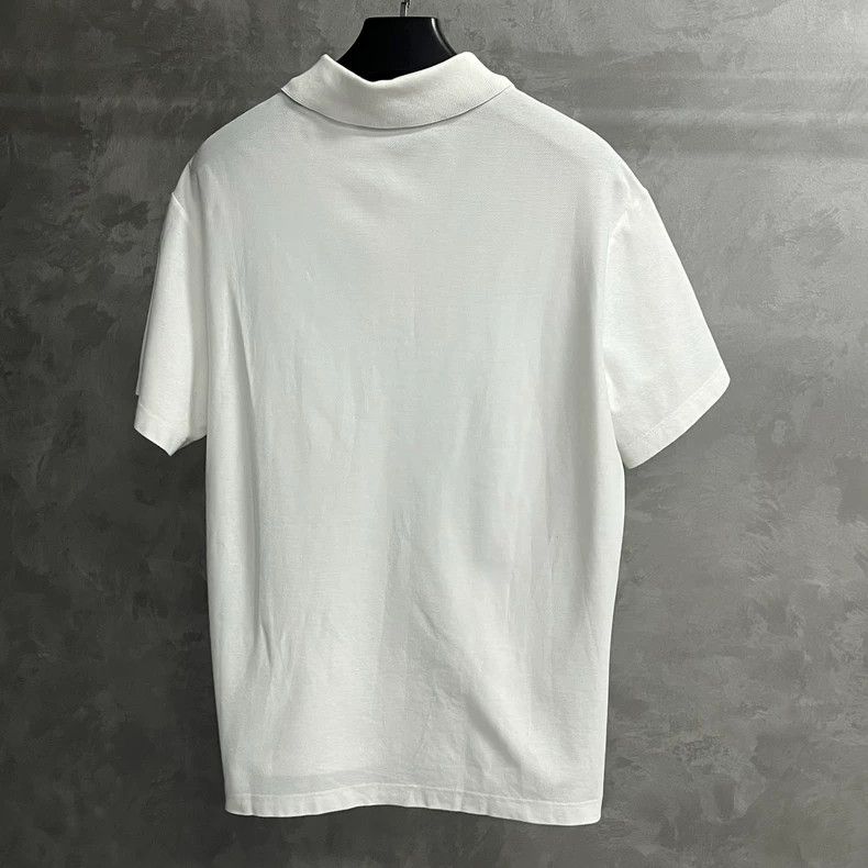 Louis Vuitton Louis Vuitton White Solid Logo Embroidered Straight Short Size US XL / EU 56 / 4 - 5 Thumbnail