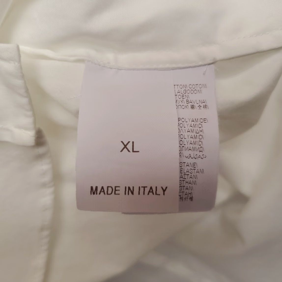 Vintage Brunello Cucinello Top Womens XL White Cotton Stretch Blend Sleeveless Classic - Shirt - Womens - XL - White Size S / US 4 / IT 40 - 7 Thumbnail