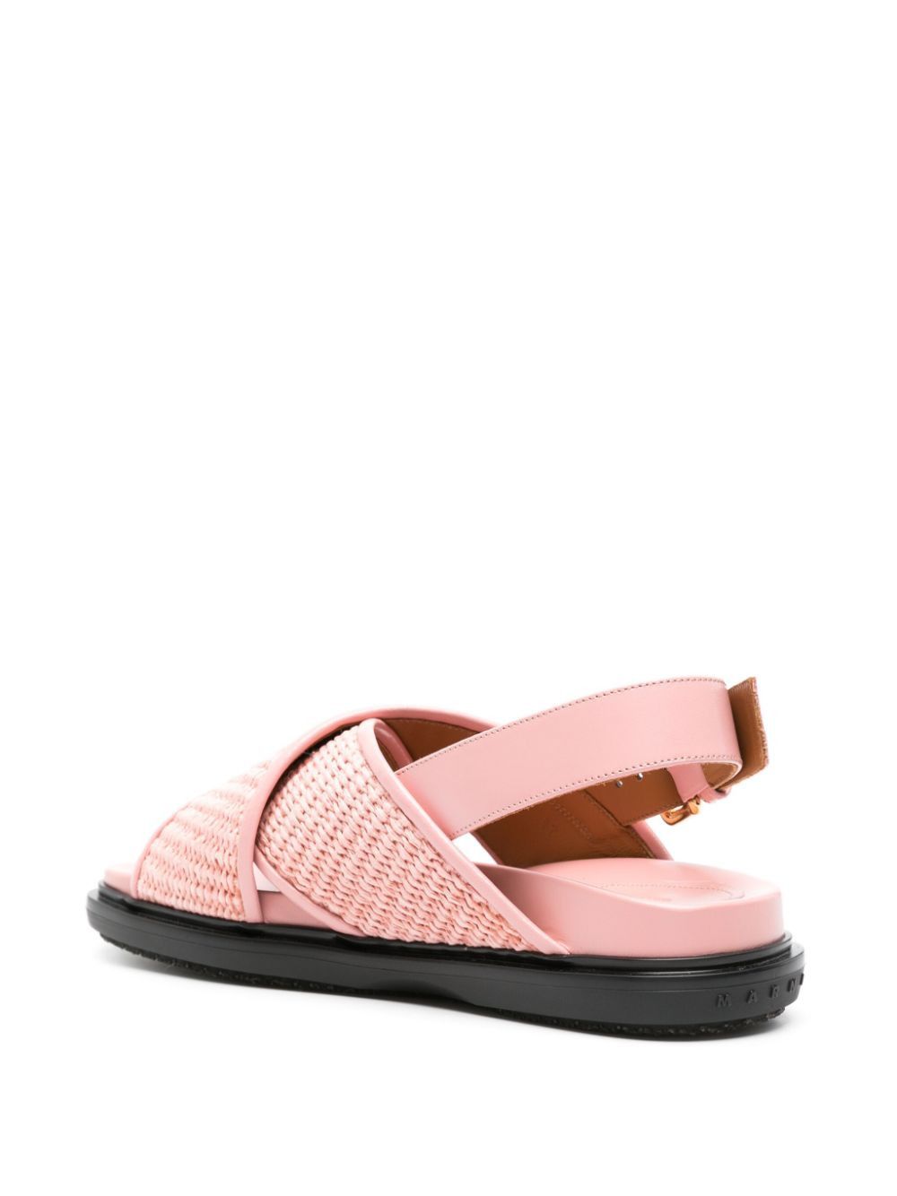 Marni o1w1db10125 Fussbett Slingback Sandals in Pink Size US 10 / IT 40 - 2 Thumbnail