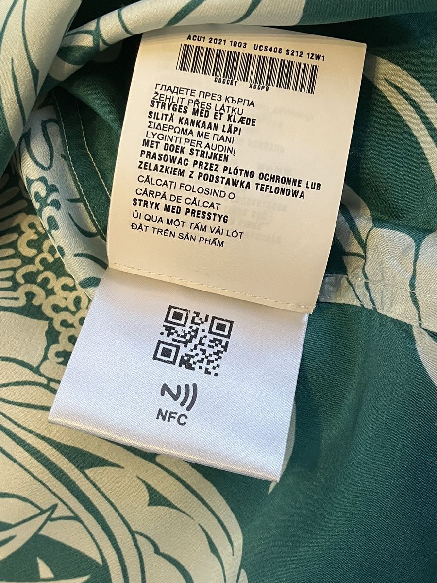 Prada Plada Double Match SS21 Silk Twill Hawaiian Bowling Shirts Size US S / EU 44-46 / 1 - 13 Thumbnail
