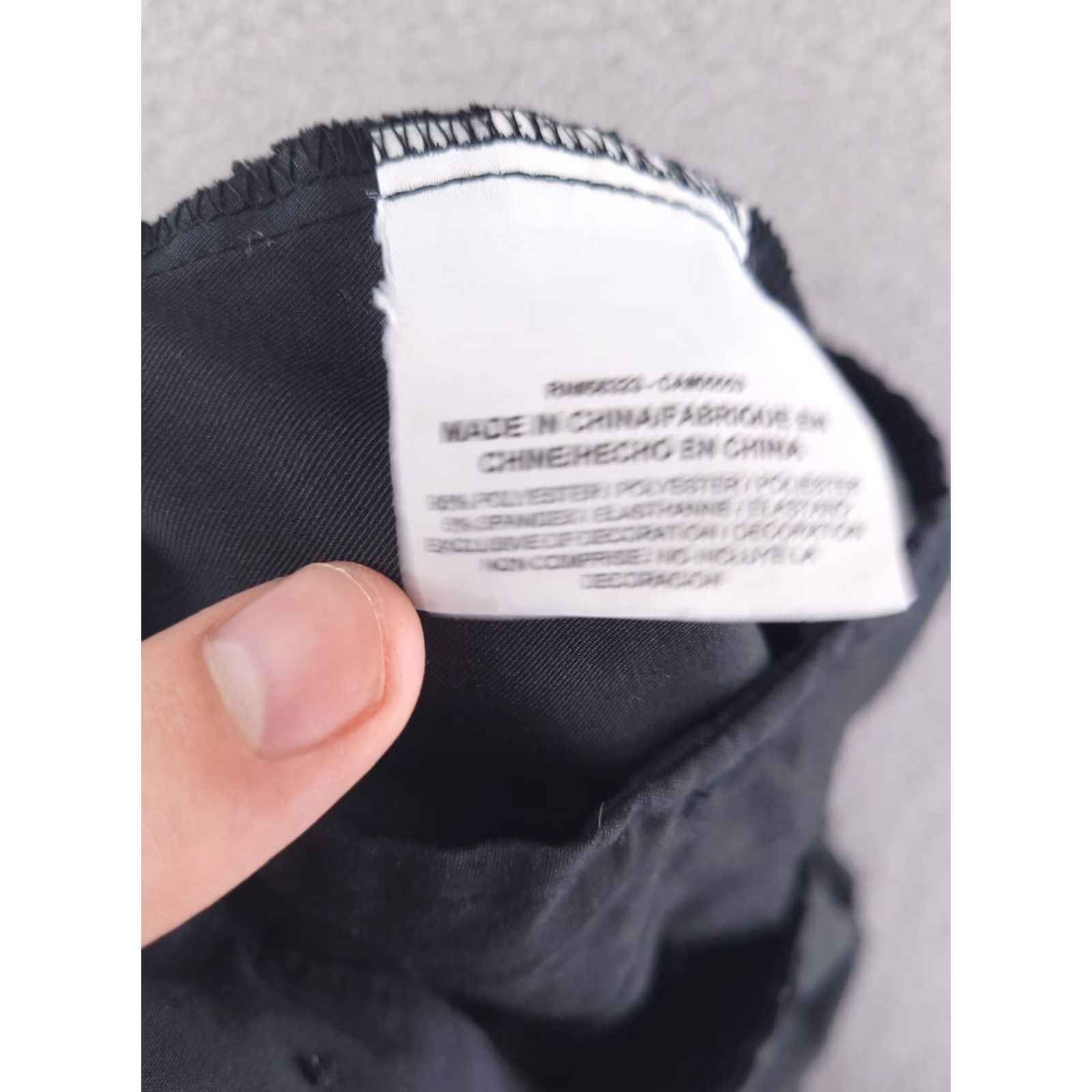 Nike Nike Pants Mens 36x33 Black Dri Fit Regular Straight Polyester Chino Golf Style Pants Mens Black 36x33 Size US 36 / EU 52 - 4 Thumbnail