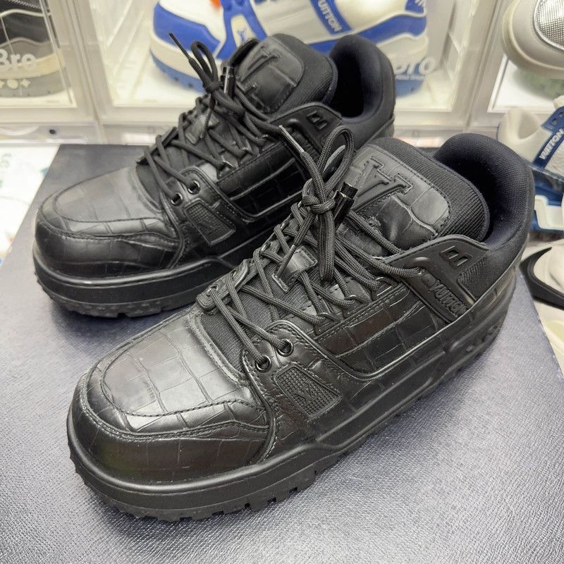 Louis Vuitton Louis Vuitton Trainer Maxi Low-top Sneakers -2508 Size US 9.5 / EU 42-43 - 1 Thumbnail