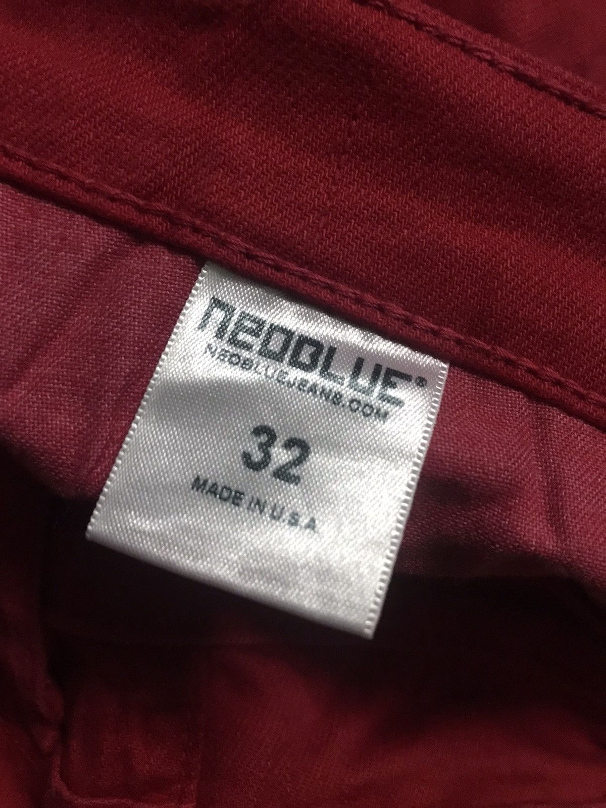 Designer × Japanese Brand Neo Blue skinny colour jeans red Size US 32 / EU 48 - 5 Thumbnail