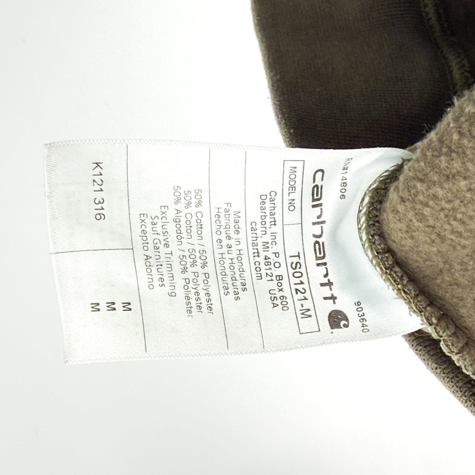 Carhartt Carhartt Midweight Hoodie Olive Green Sweatshirt Loose Fit H Size US M / EU 48-50 / 2 - 5 Thumbnail