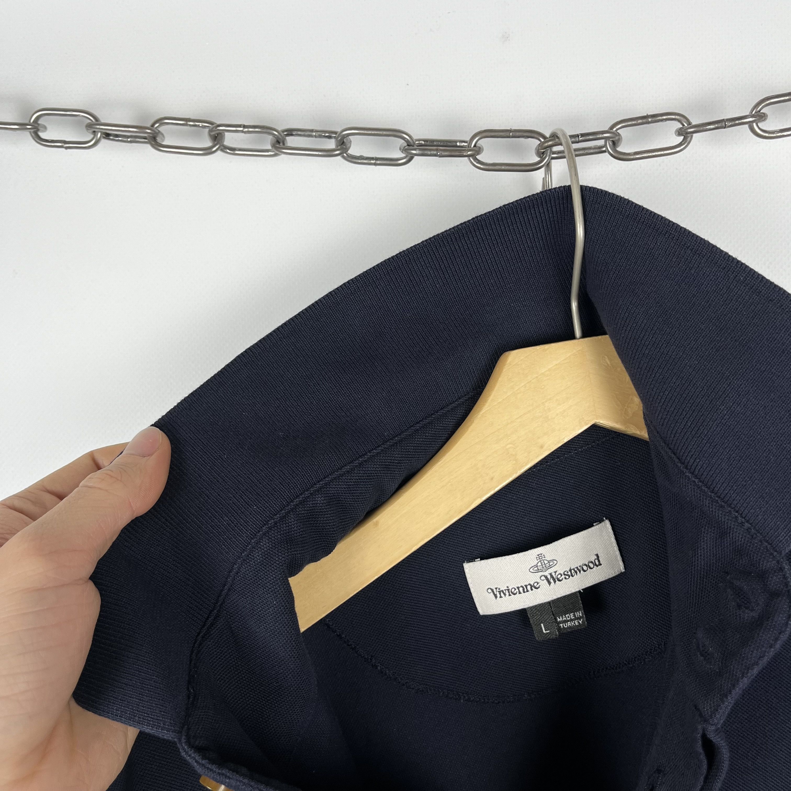 Vivienne Westwood Vivienne Westwood Orb Logo Polo Shirt Size US L / EU 52-54 / 3 - 19 Thumbnail