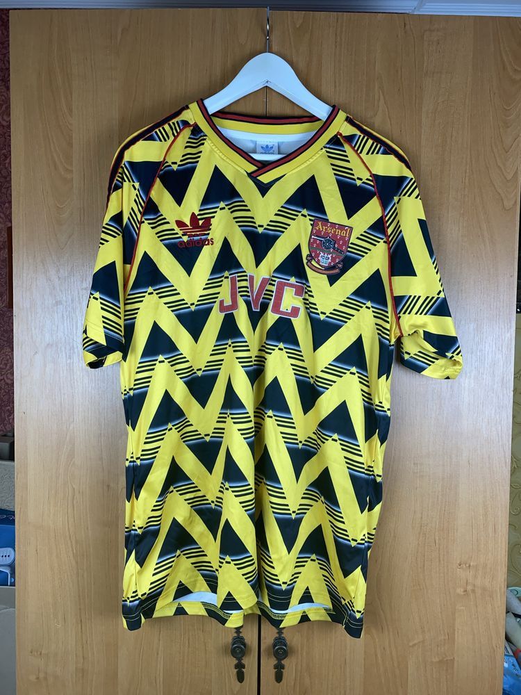 Adidas 90's Adidas Arsenal Vintage Jersey Football Soccer T-shirt Size US L / EU 52-54 / 3 - 2 Thumbnail
