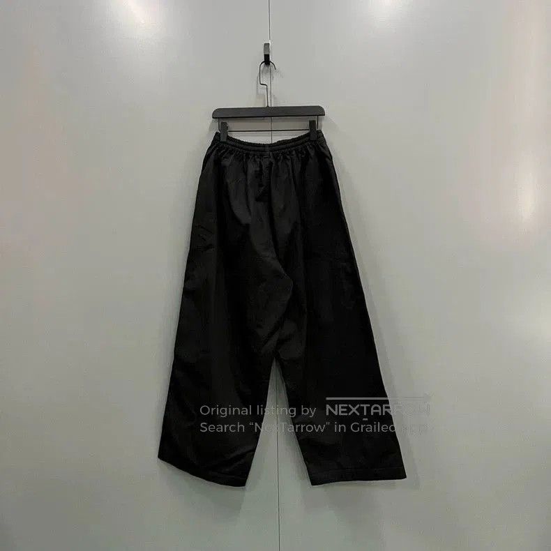 Balenciaga Balenciaga Black Elastic Waist Trousers. Size US 26 / EU 42 - 2 Thumbnail
