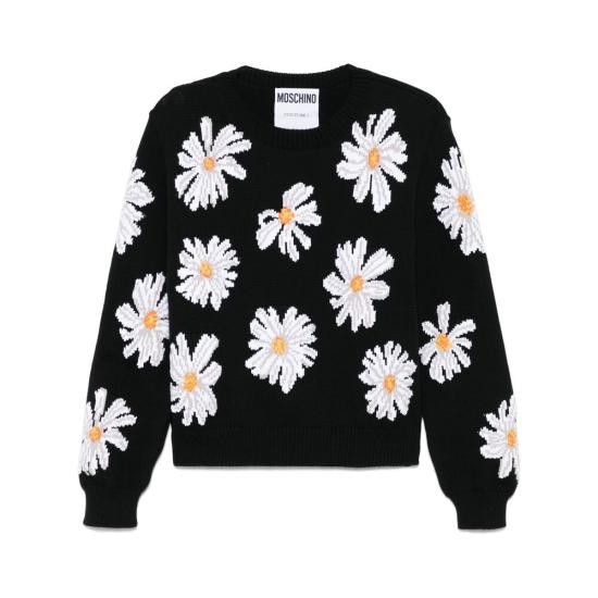 Moschino MOSCHINO Women Jackets 0507 A0917 1555 BLACK Size S / US 4 / IT 40 - 1 Thumbnail