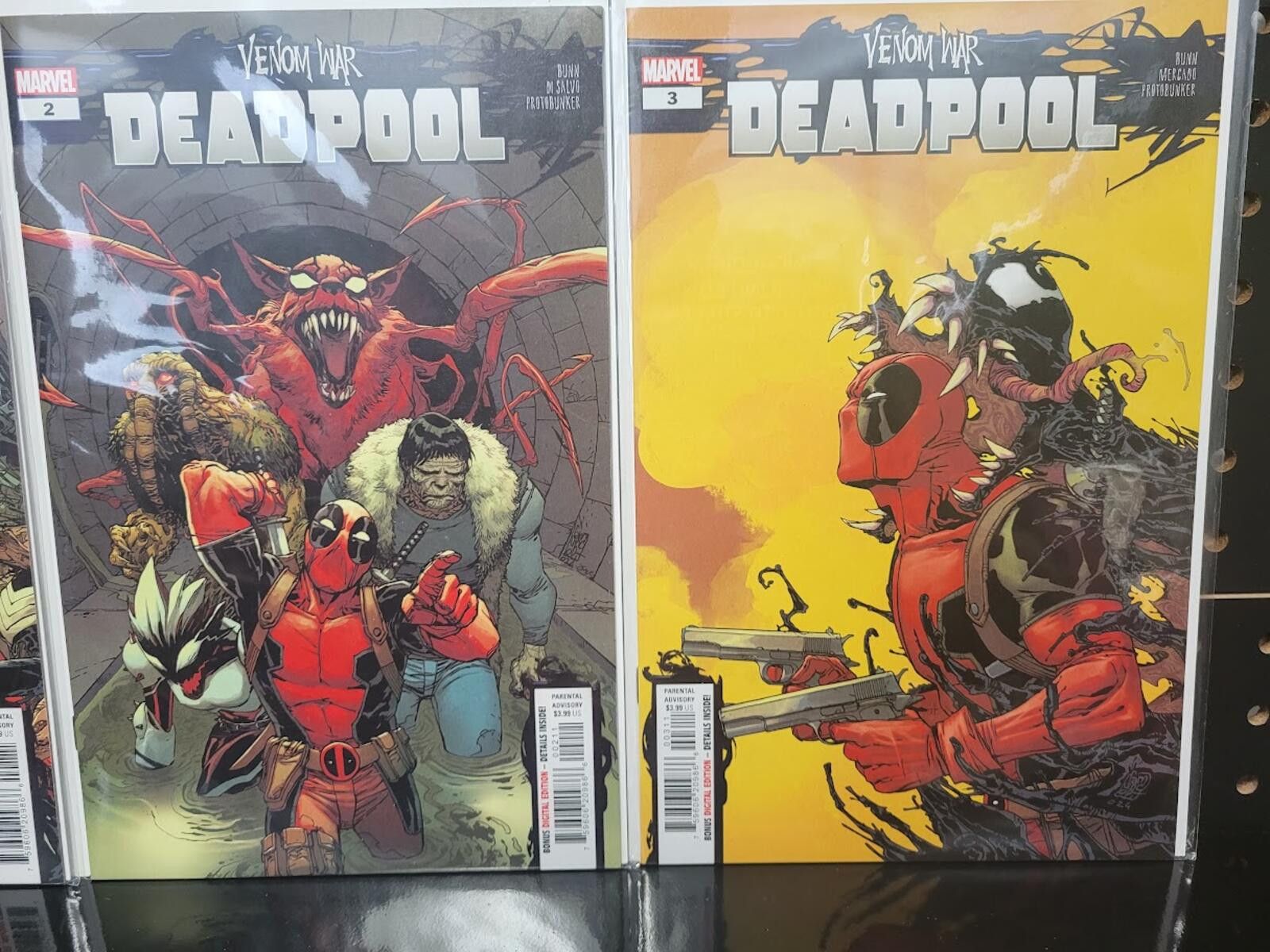 Marvel Comics Venom War: Deadpool #1-3 Complete Set (2024) Marvel NM Lot Size ONE SIZE - 3 Thumbnail
