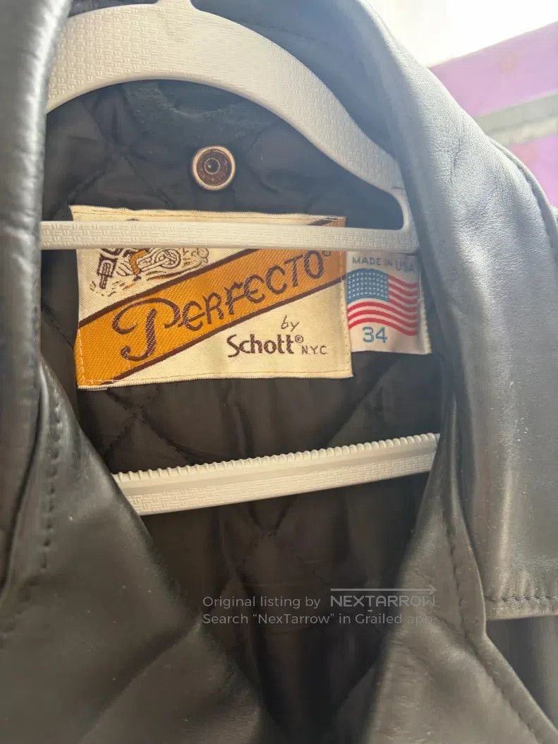 Schott Schott Padded leather jacket Size US XXS / EU 40 - 5 Thumbnail