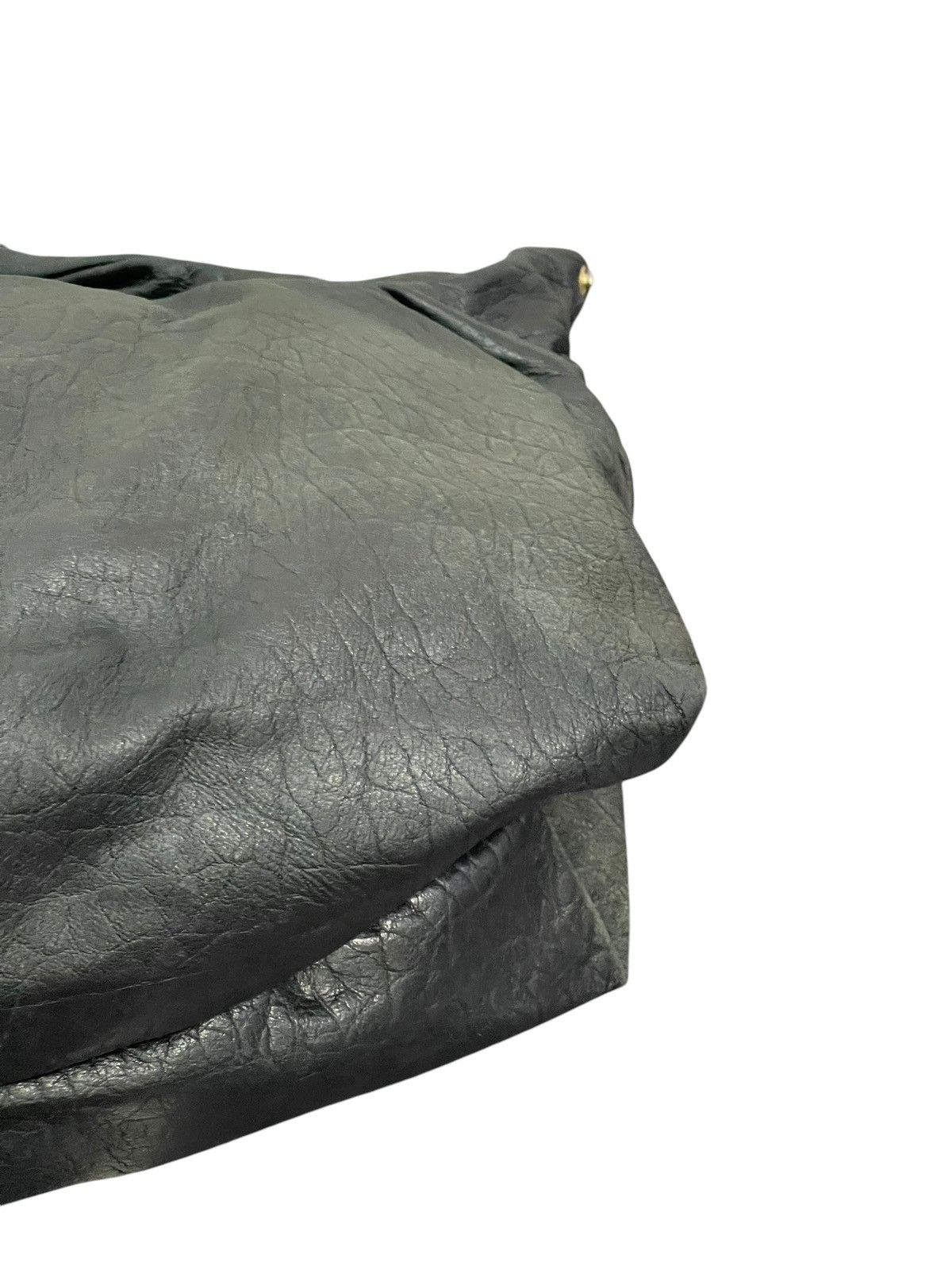 Genuine Leather Full Leather Del Conte Italy Hand Shoulder Bag 1🟩5 Size ONE SIZE - 17 Thumbnail