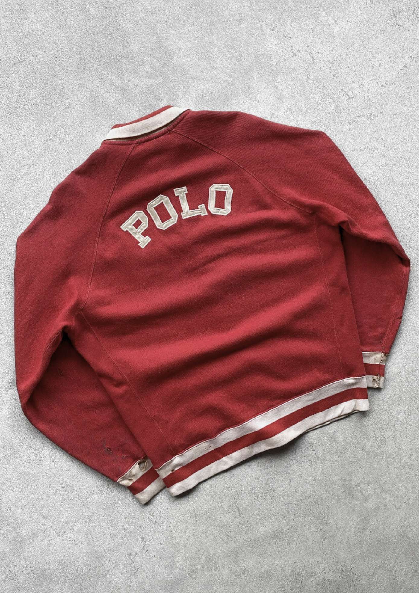 Polo Ralph Lauren Vintage 1990's Ralph Lauren Polo Sport Tiger Sun Faded Red Size US M / EU 48-50 / 2 - 7 Thumbnail