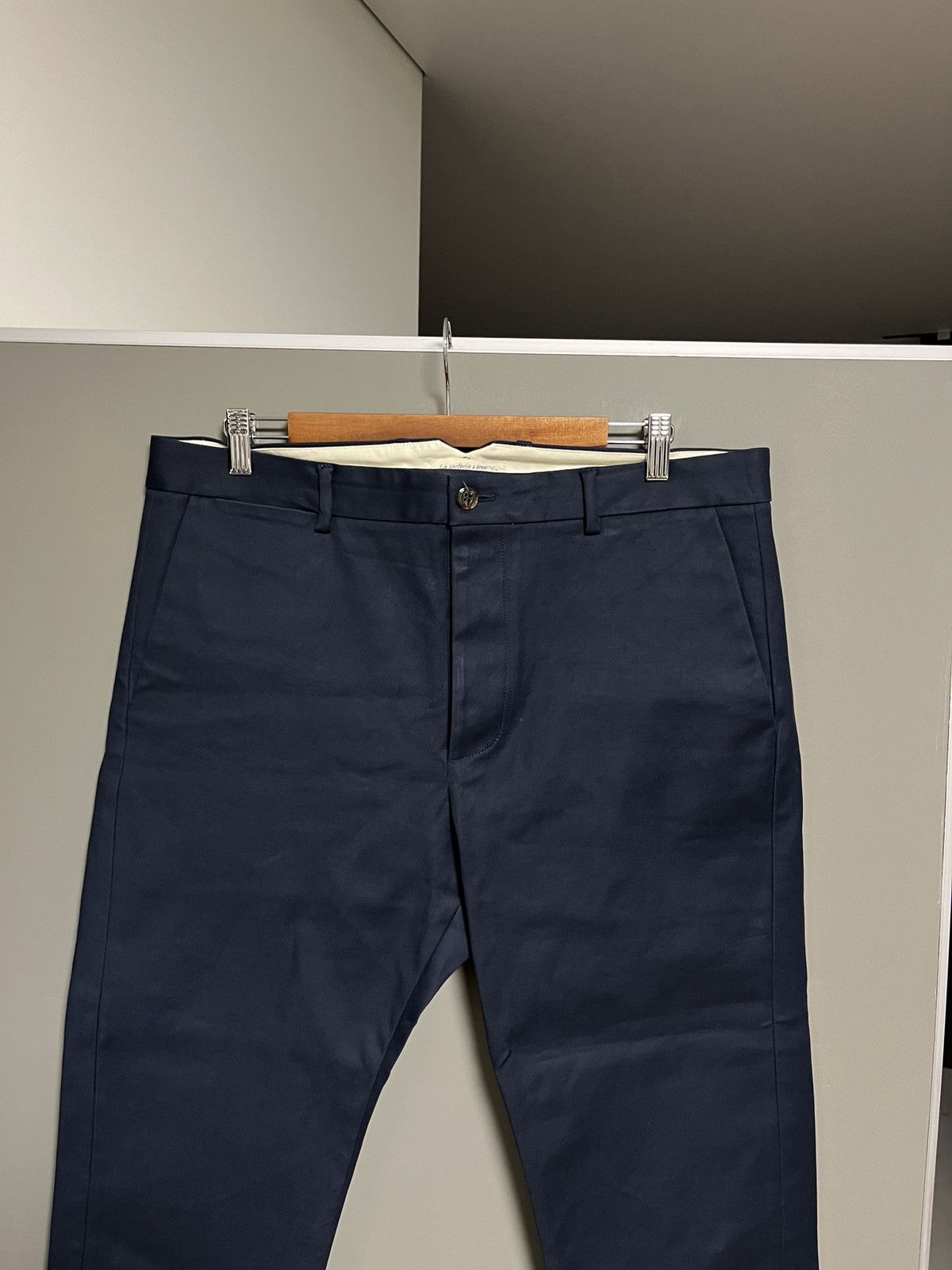 Handmade La Sartoria Di True NYC Heavy Handmade Chino Pants Size US 36 / EU 52 - 4 Thumbnail