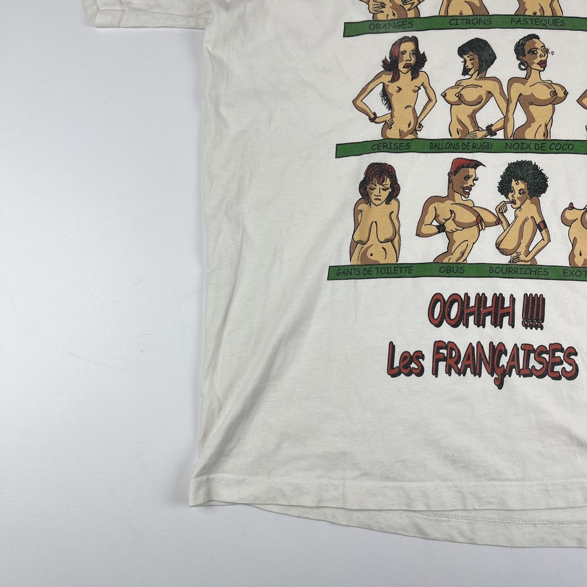 Vintage Vintage Boobs T Shirt Size US XL / EU 56 / 4 - 6 Thumbnail