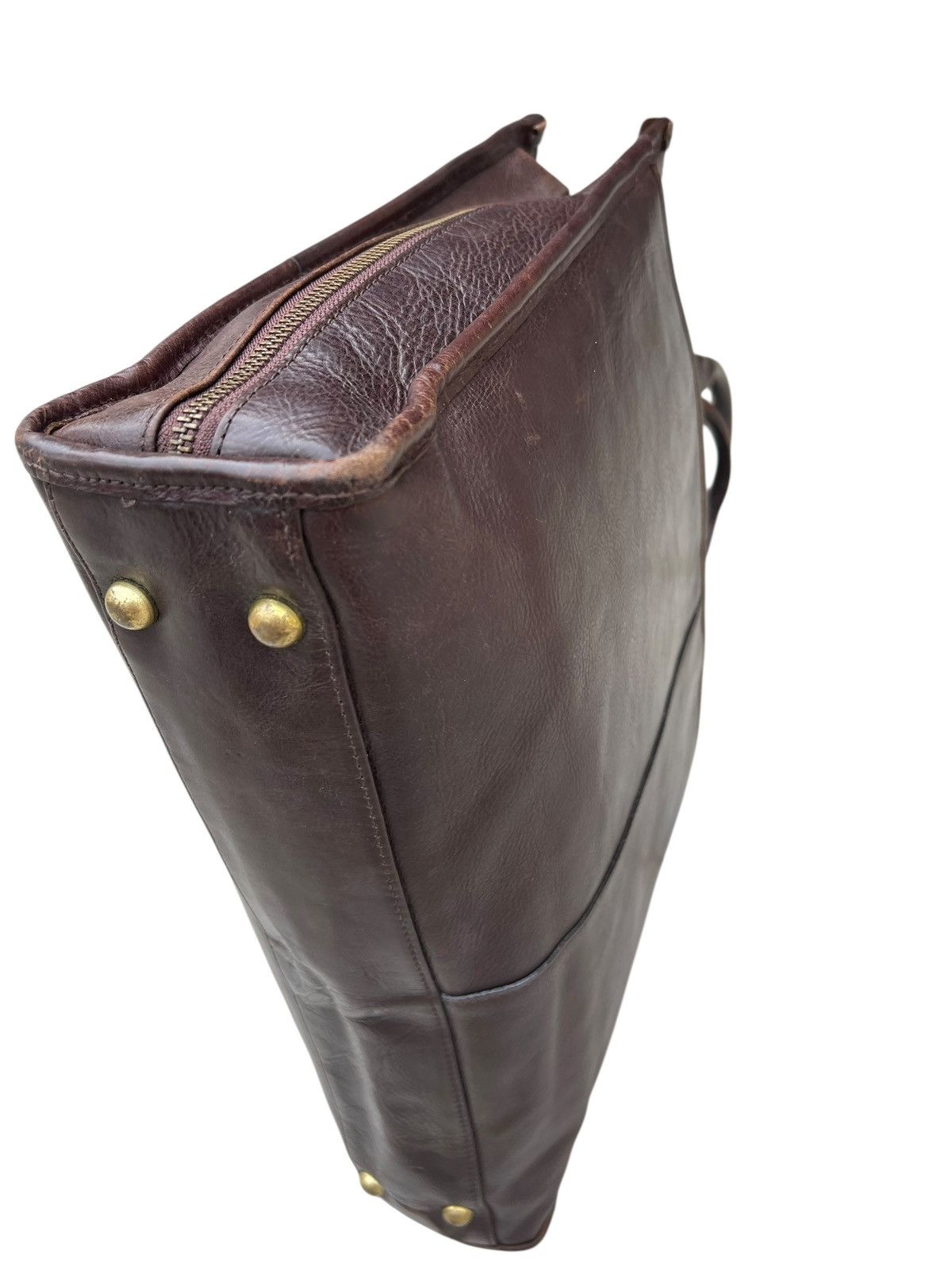 Leather Toyooka Handmade Craftsmanship Japan Patina Leather Bag Size ONE SIZE - 7 Thumbnail
