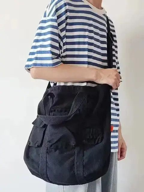 Japanese Brand Fashion utility canvas messenger grunge bag vintage Size ONE SIZE - 2 Thumbnail
