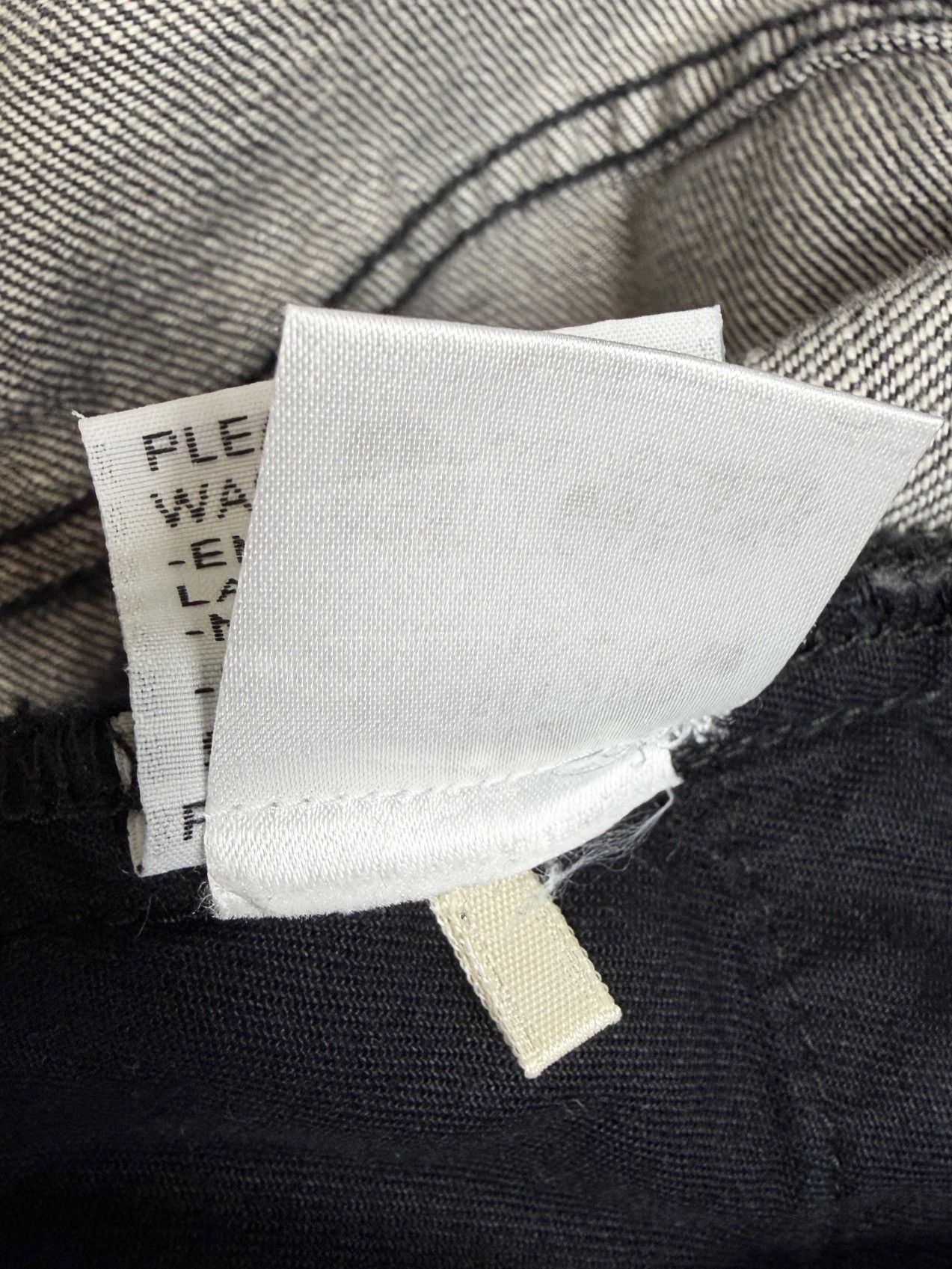 Dior SS08 Dior Homme Black Clawmark Denim Jeans KVA Size US 29 - 10 Thumbnail