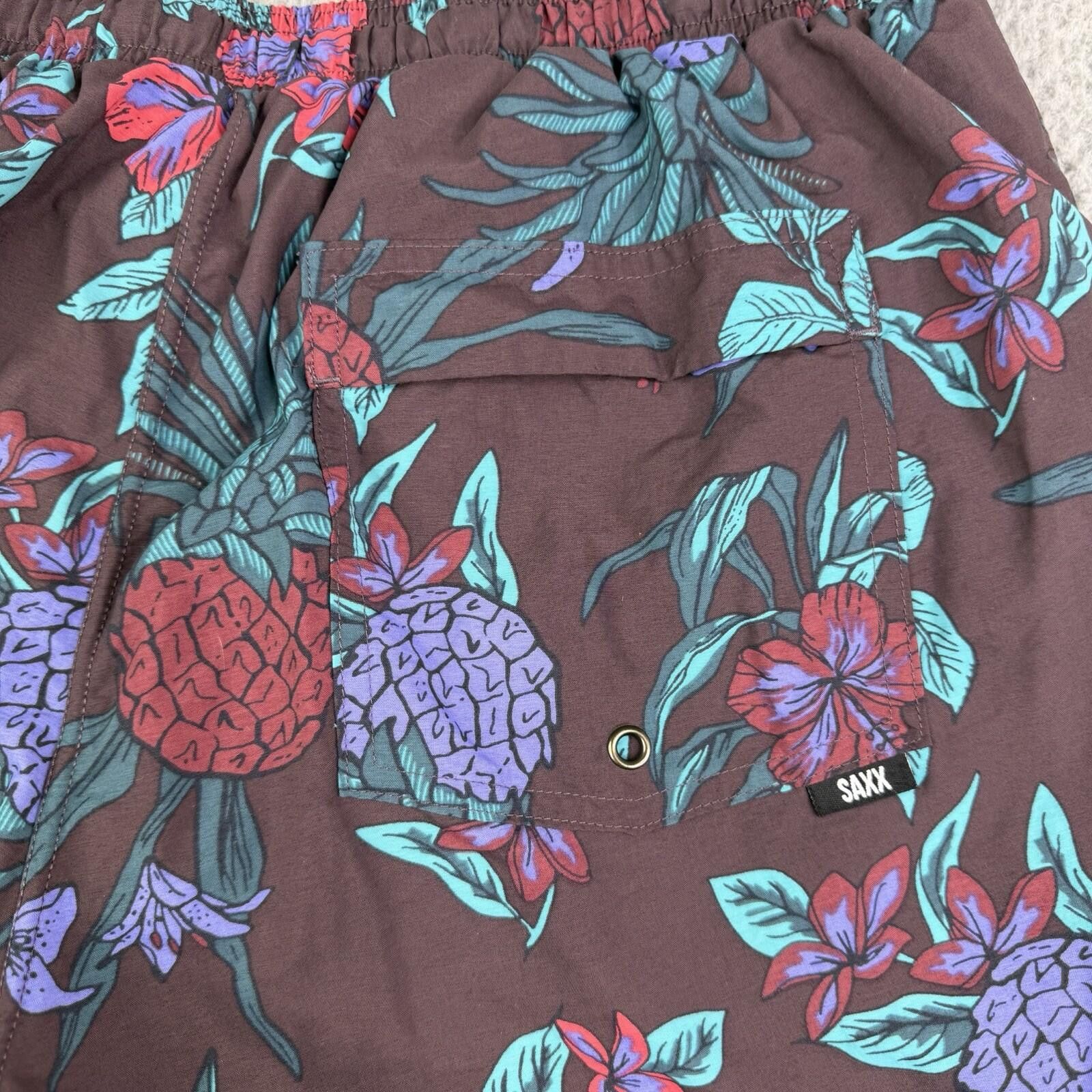 Saxony Saxx Cannonball 2N1 Mens L (30 x 7) Swim Trunks Board Shorts Size US 34 / EU 50 - 10 Thumbnail