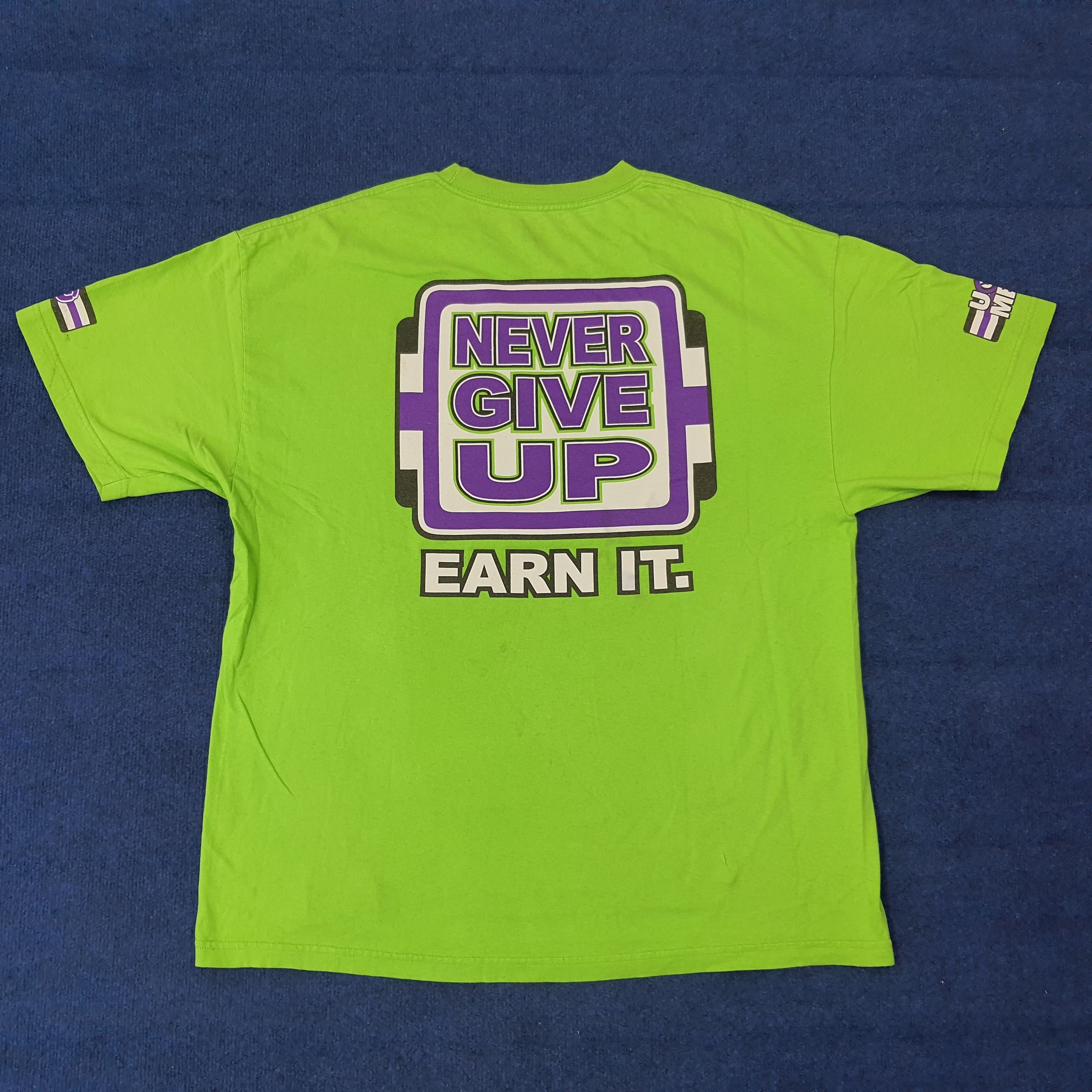 WWE Vintage 2018 John Cena Authentic WWE Wear Tee C276N35 Size US XL / EU 56 / 4 - 4 Thumbnail