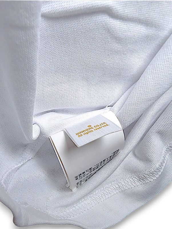 Bape White BAPE Rhinestone College T-Shirt | Size S Size US S / EU 44-46 / 1 - 14 Thumbnail