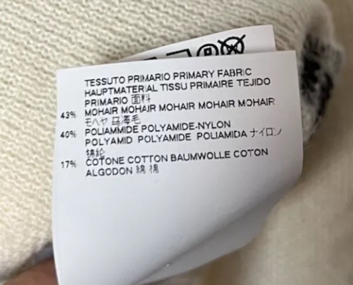 Maison Margiela Maison Margiela Mohair Blend Jacquard Turtleneck Men’s S Size US S / EU 44-46 / 1 - 8 Thumbnail