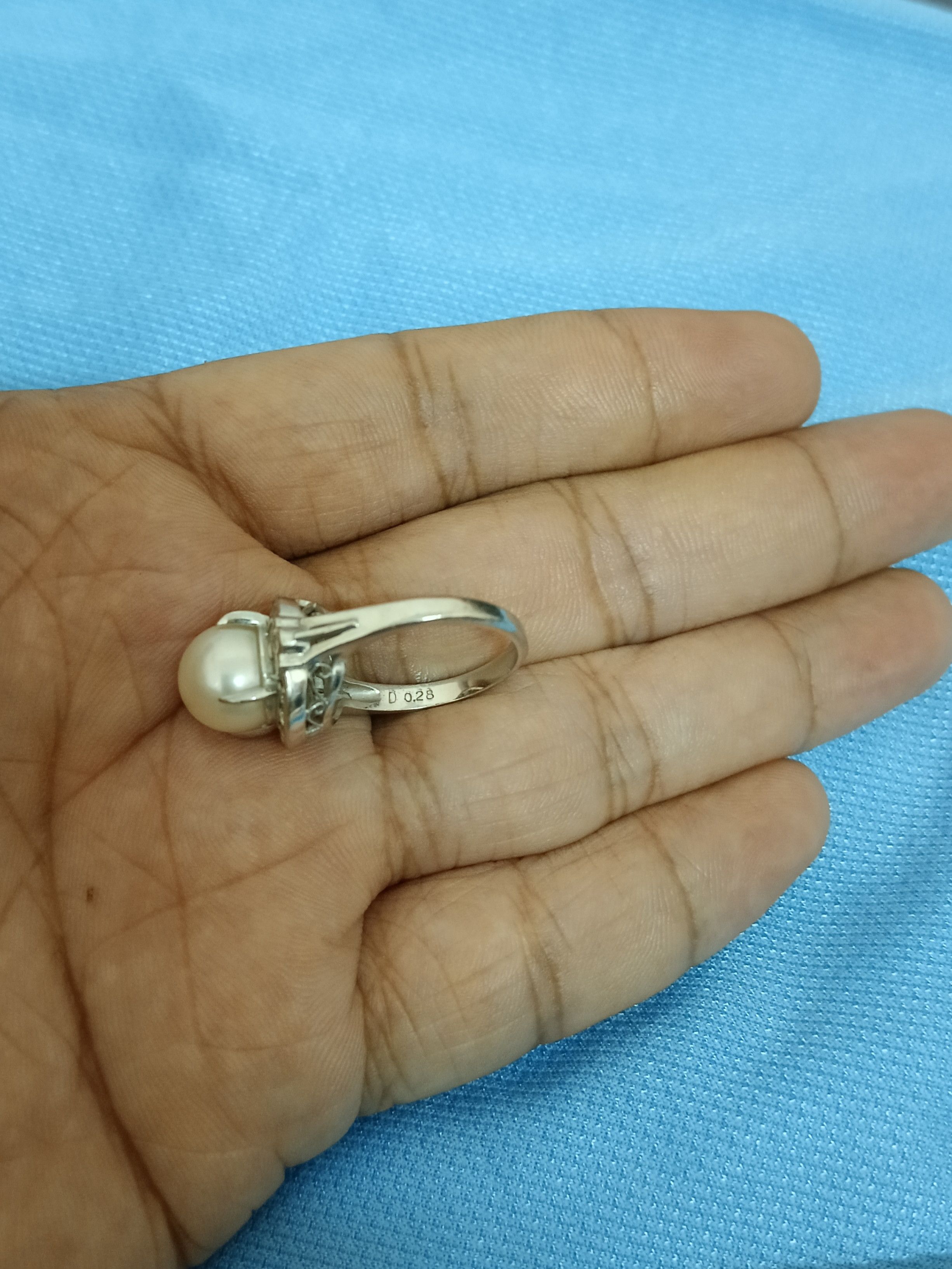 Jewelry JEWELRY Pearl Diamond 0.28 Pt900 Platinum Size ONE SIZE - 4 Thumbnail