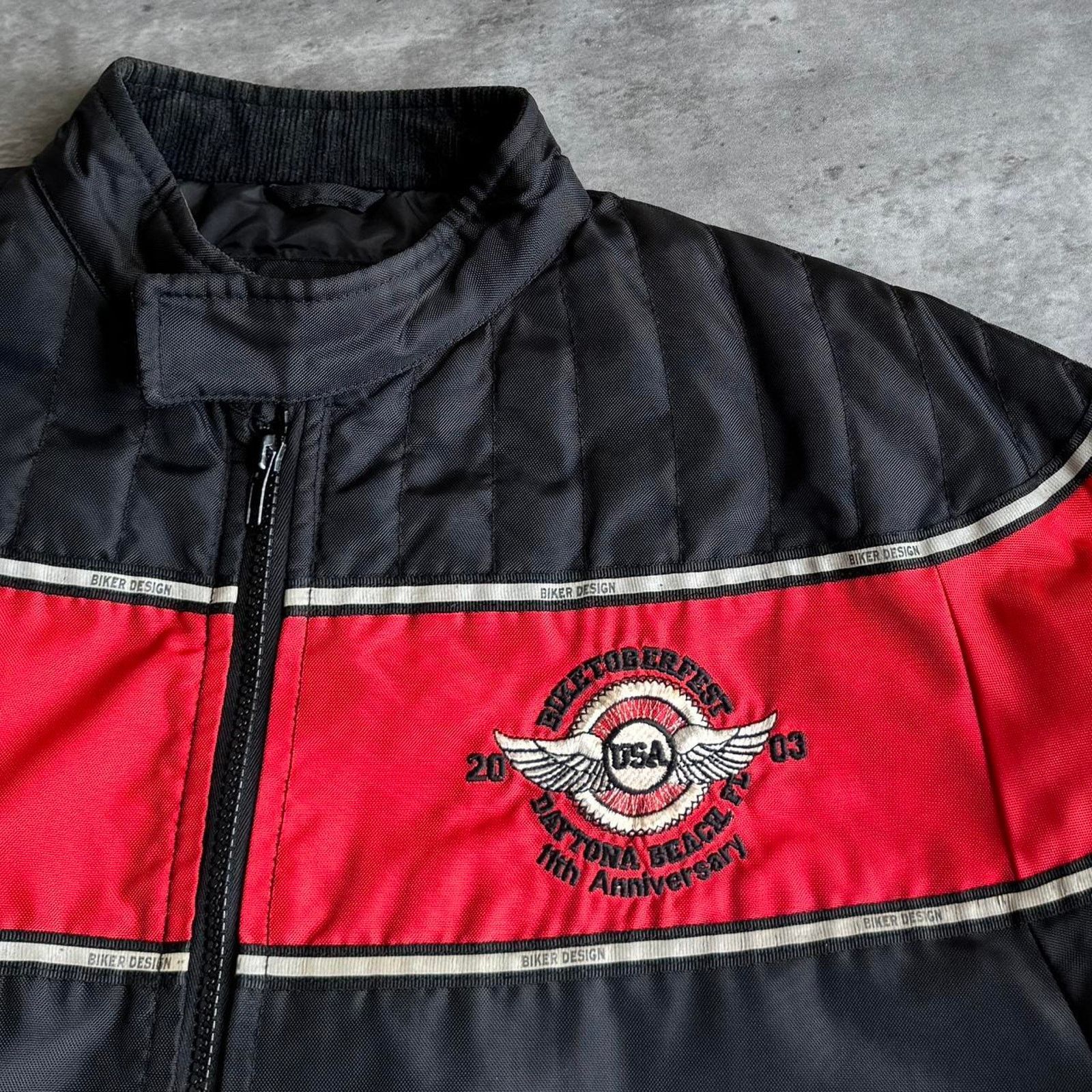 Harley Davidson × Playboi Carti × Vintage Vintage Y2K Harley Style Biketoberfest Daytona Beach Jacket Size US L / EU 52-54 / 3 - 3 Thumbnail