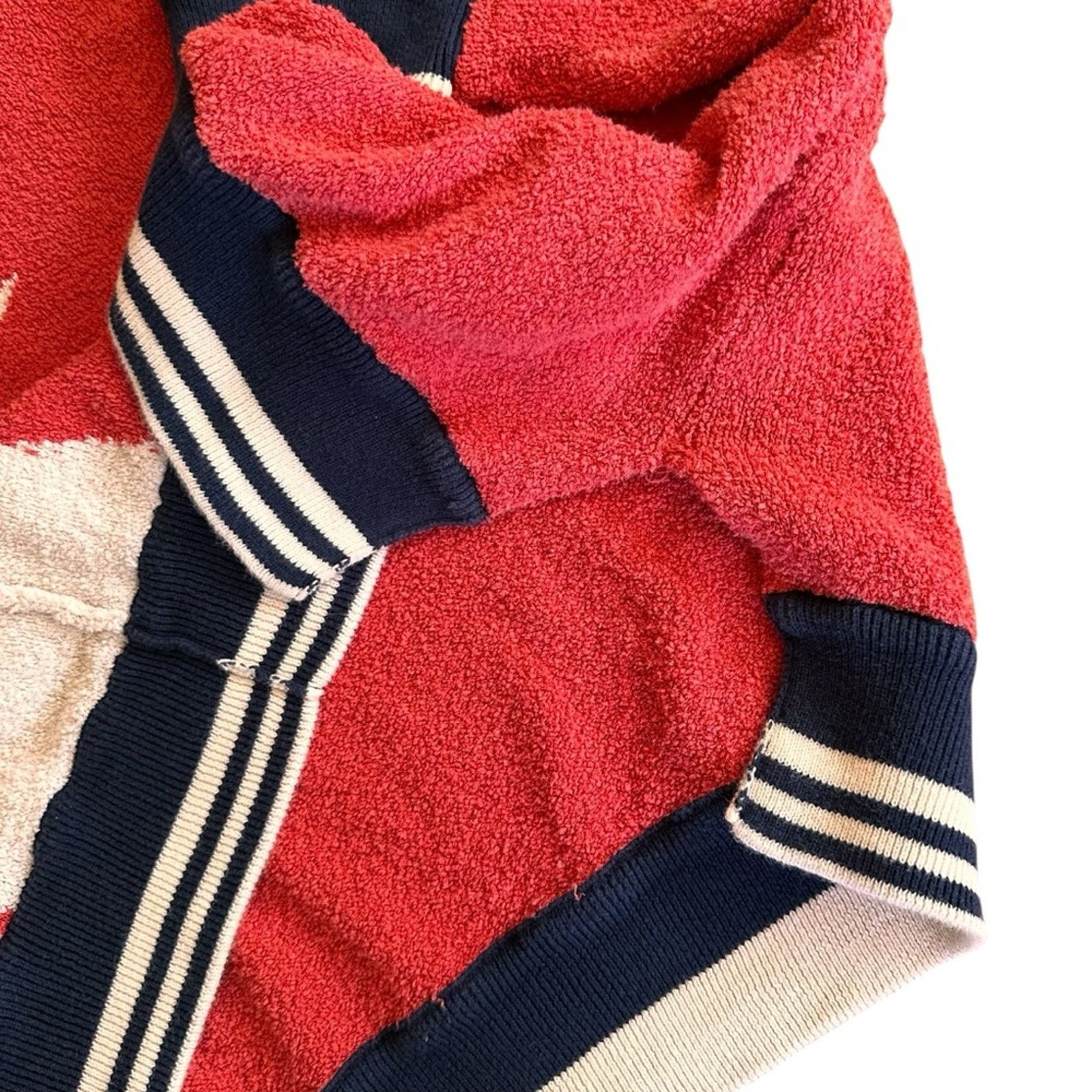 Free People Free People “I Know Places” Star Hoodie Red/White Size XS/S Size S / US 4 / IT 40 - 5 Thumbnail