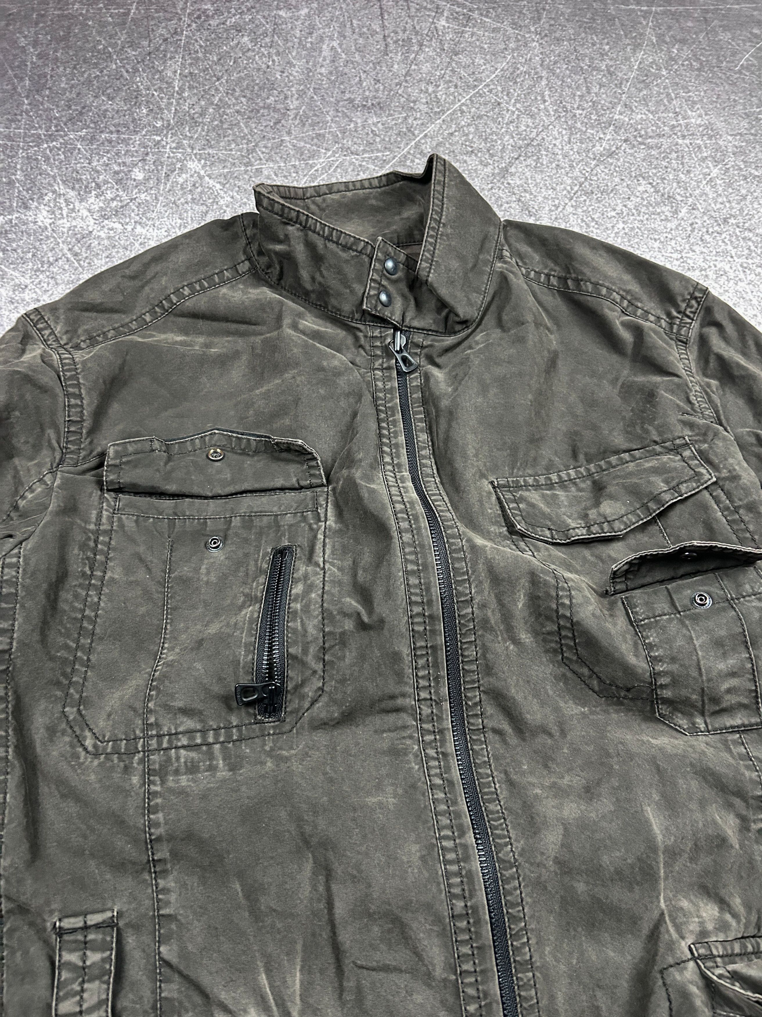 Hugo Boss VTG Avant Garde If Six Was Nine Style Cargo Jacket 90s Size US XL / EU 56 / 4 - 7 Thumbnail