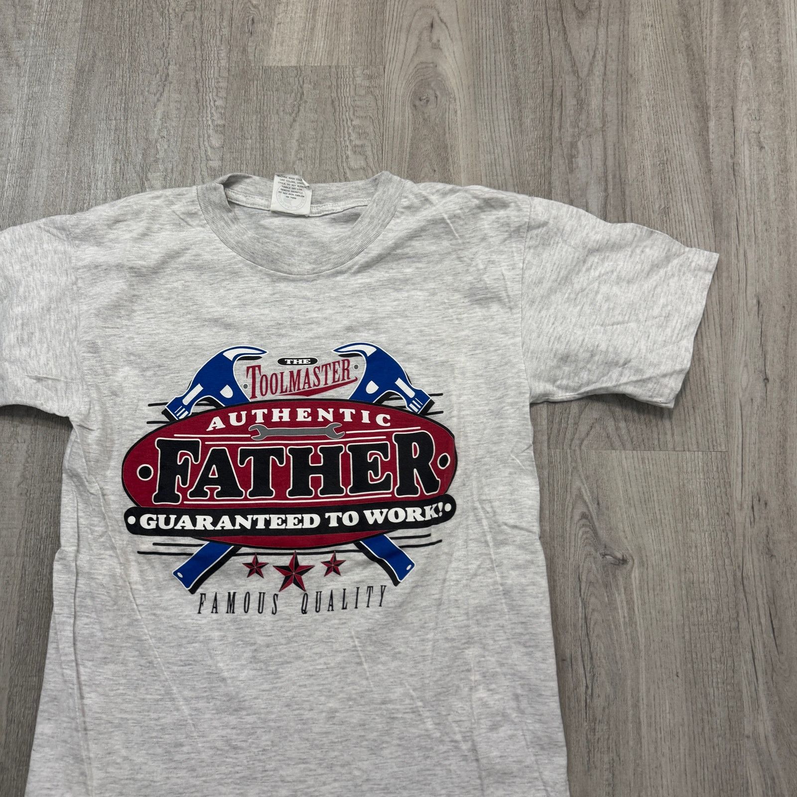 Vintage Vintage Authentic Father Guaranteed to Work Shirt Men's M Size US M / EU 48-50 / 2 - 2 Thumbnail