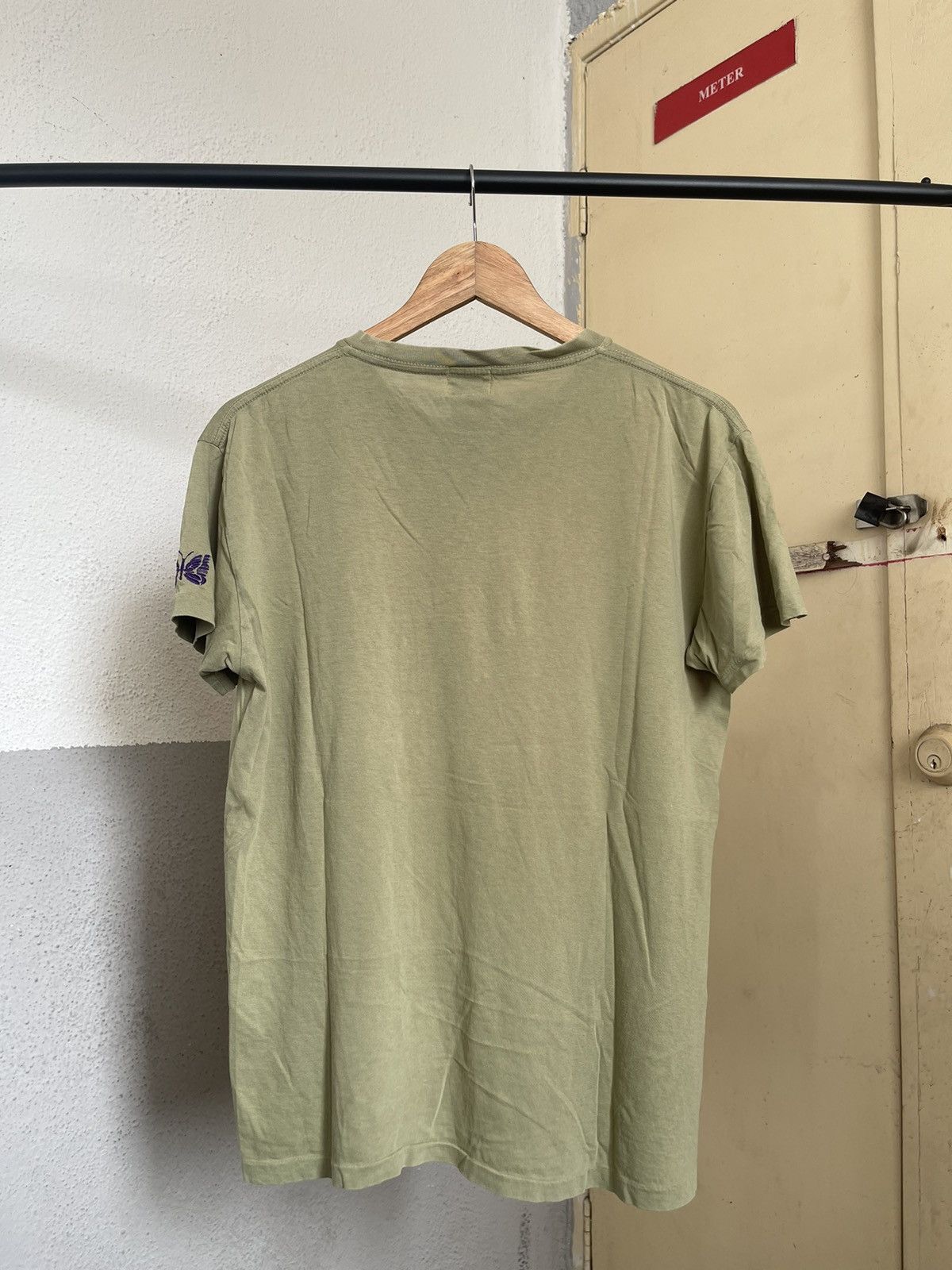 Japanese Brand × Needles Needles Butterfly Embroidered T Shirt Size US M / EU 48-50 / 2 - 2 Thumbnail