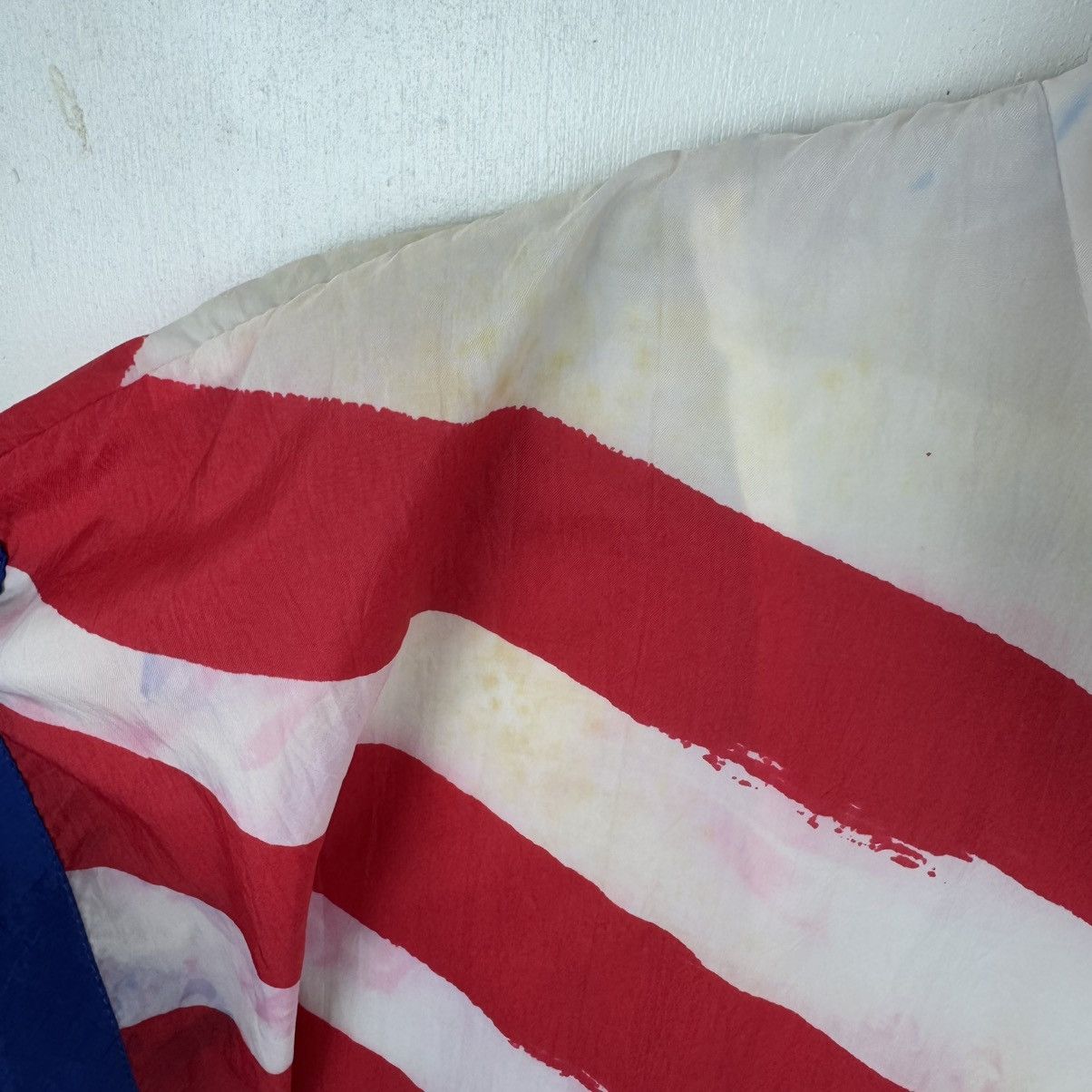 Reebok × Vintage Vintage Thrash Reebok Flag Jacket Size US M / EU 48-50 / 2 - 8 Thumbnail