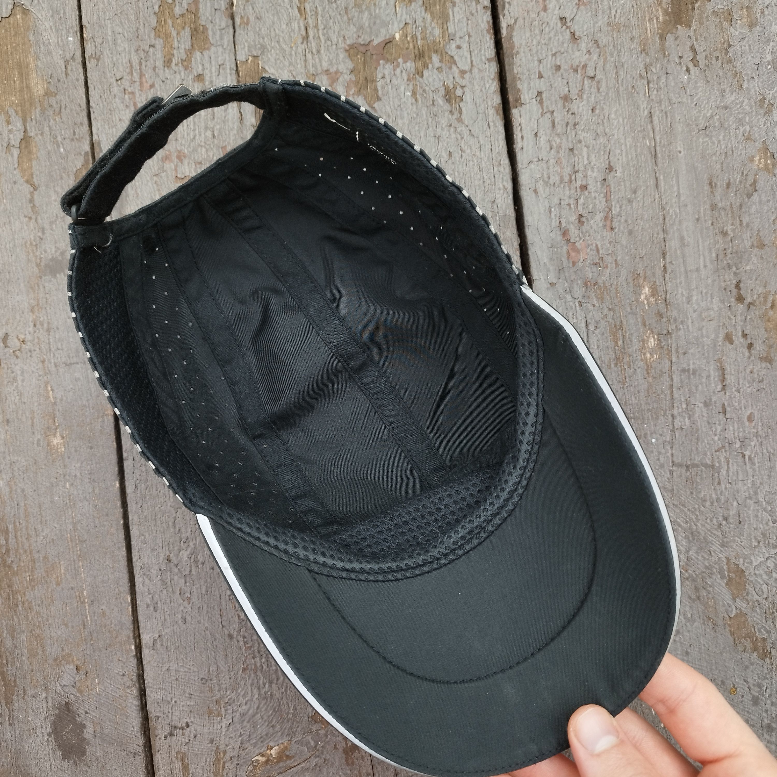 Nike Vintage Nike Running Cap 3M Reflective Spellout Techwear Size ONE SIZE - 11 Thumbnail