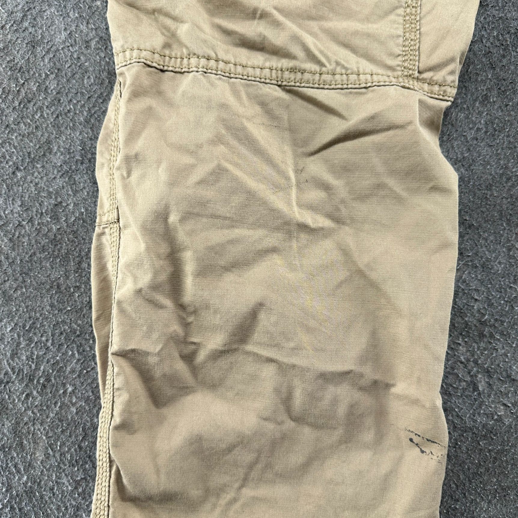 Carhartt Carhartt Mens Pants 34x32 Beige Cargo Relaxed Fit Cotton Nylon Workwear Force Size US 34 / EU 50 - 2 Thumbnail