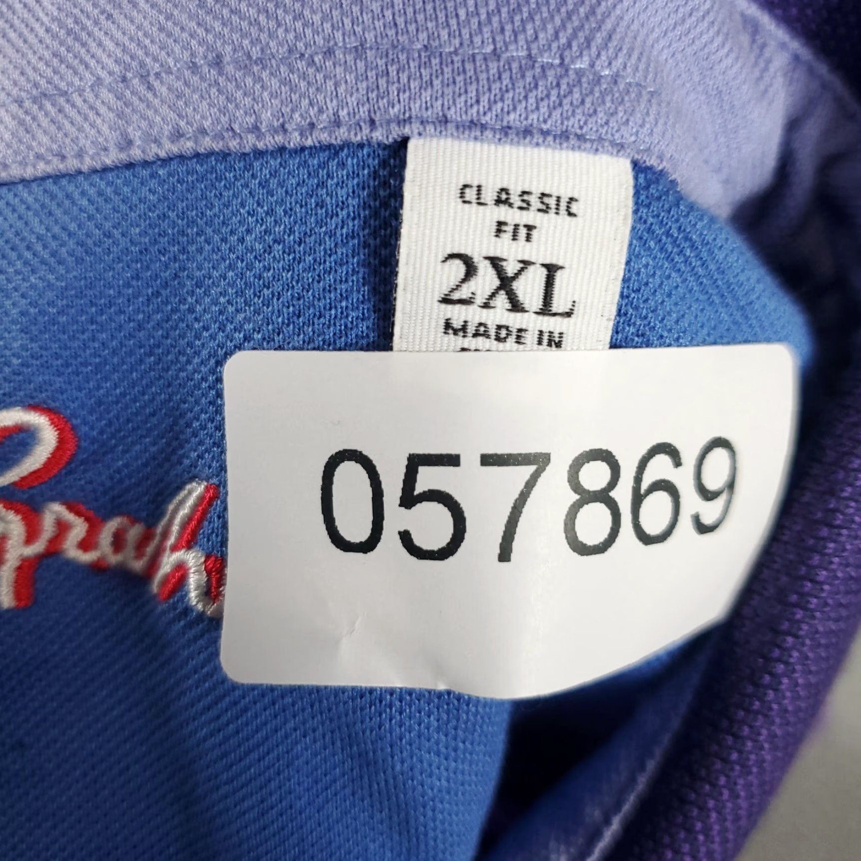 Robert Graham VINTAGE Robert Graham Polo Shirt Mens 2XL Purple Plaid Skull Rose Casual Short Sleeve Polo Size US XXL / EU 58 / 5 - 8 Thumbnail